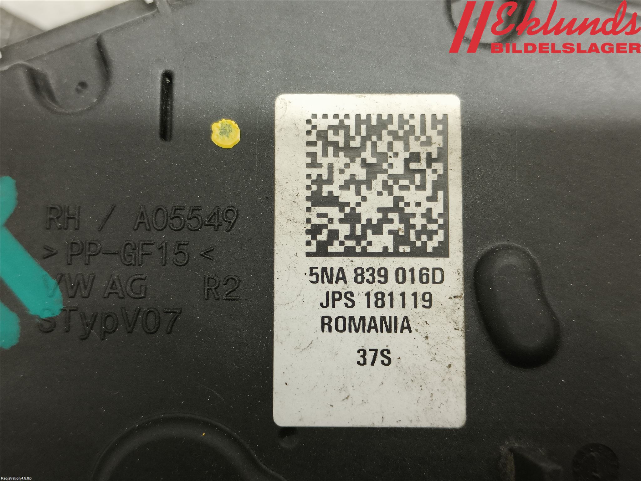 Volkswagen VW PASSAT 20-24 Låskista-Dörrlås