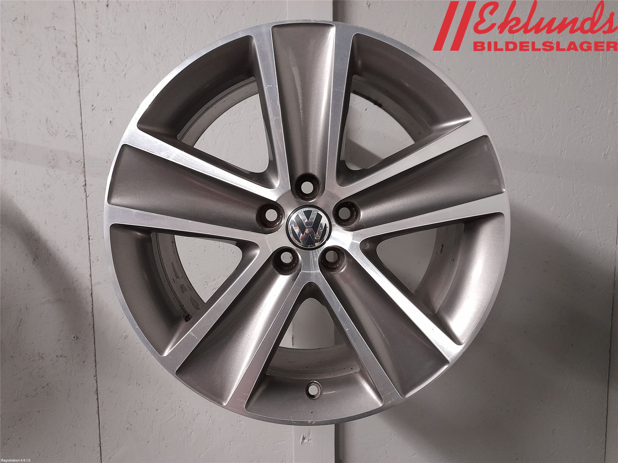 Volkswagen VW POLO 10-17 Fälgsats Aluminium
