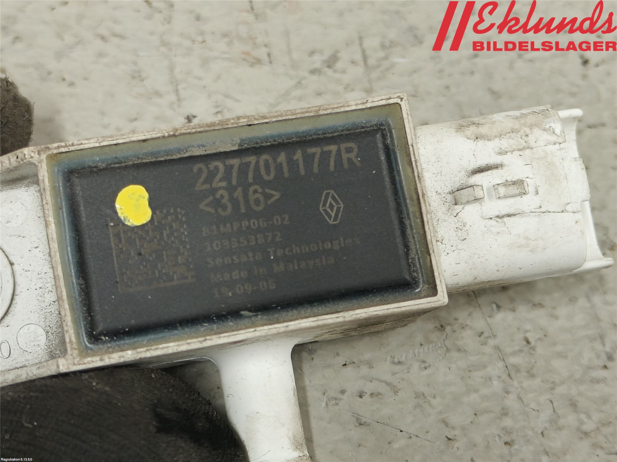 Mercedes-Benz MB CITAN (W415) 13-21 Givare Temp-Tryck Avgas