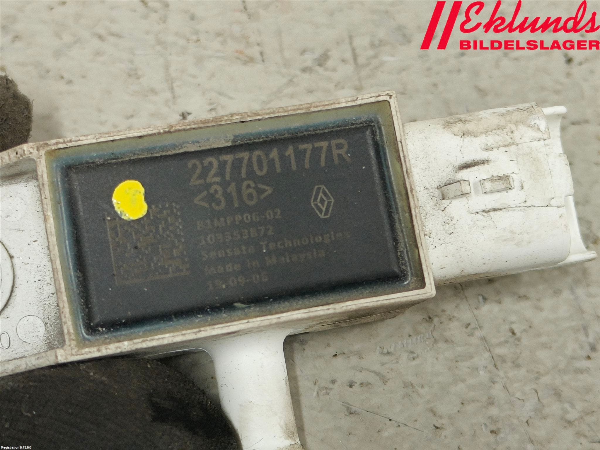 Mercedes-Benz MB CITAN (W415) 13-21 Givare Temp-Tryck Avgas