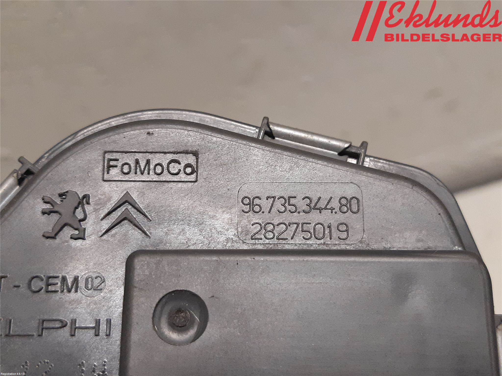 Volvo V40 12-19 Injspjällhus