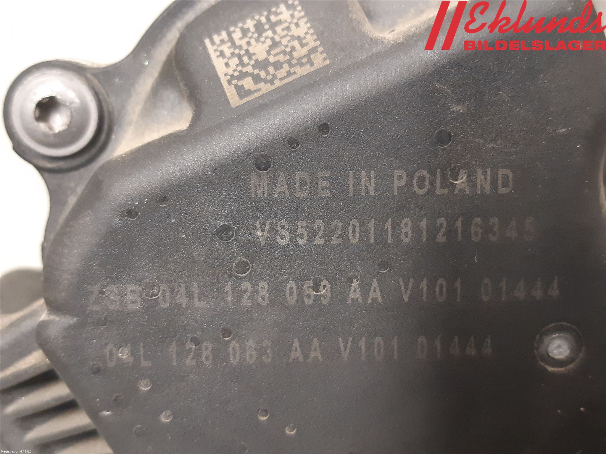 Volkswagen VW SHARAN 11- Injspjällhus