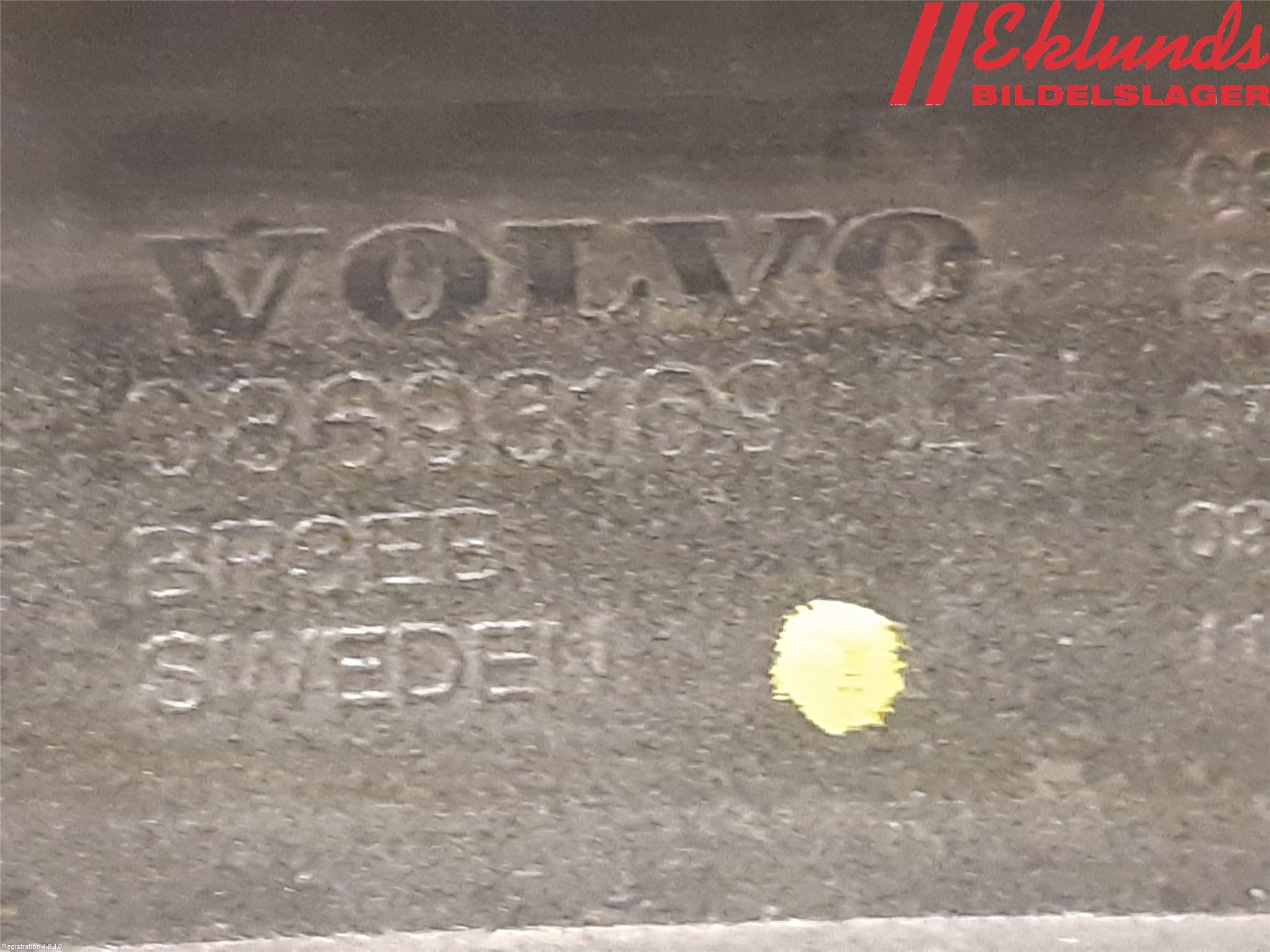 Volvo V70 05-08 Stötfångarlist Fram