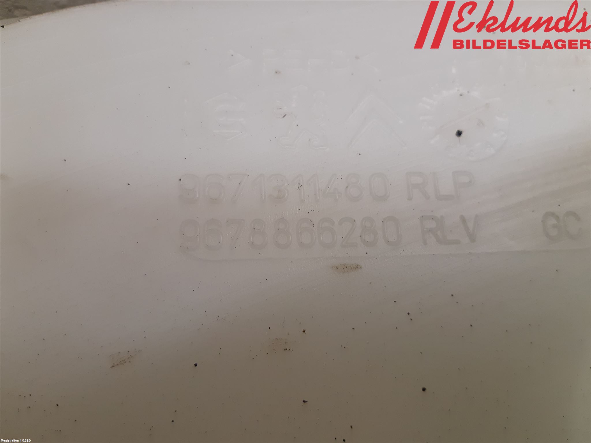 Citroen C4 II 11-18 Spolartank Vindruta-Strål