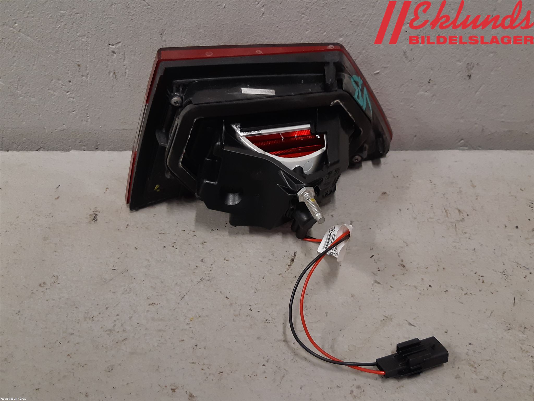 Renault CLIO IV 12-16 Bakljus Lucka Vä