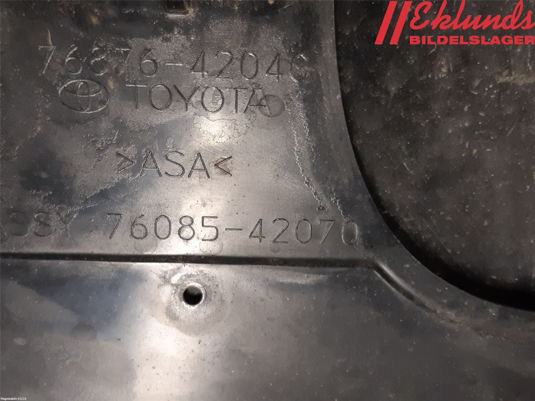 Toyota RAV4 19- Spoiler Baklucka