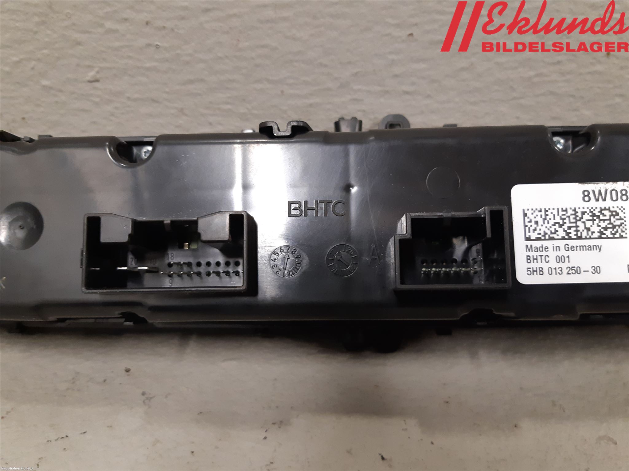 Audi A4/S4 B9 16-19 Ac Styrenhet Ac Manöveren