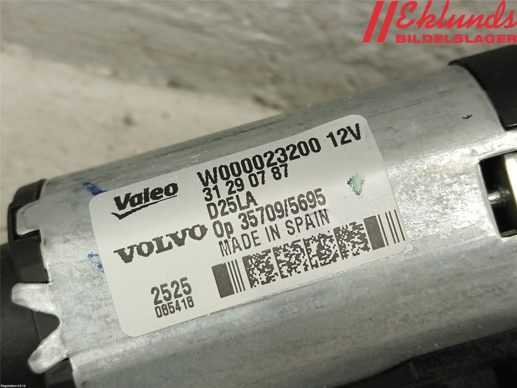 Volvo XC60 14-17 Torkarmotor Baklucka
