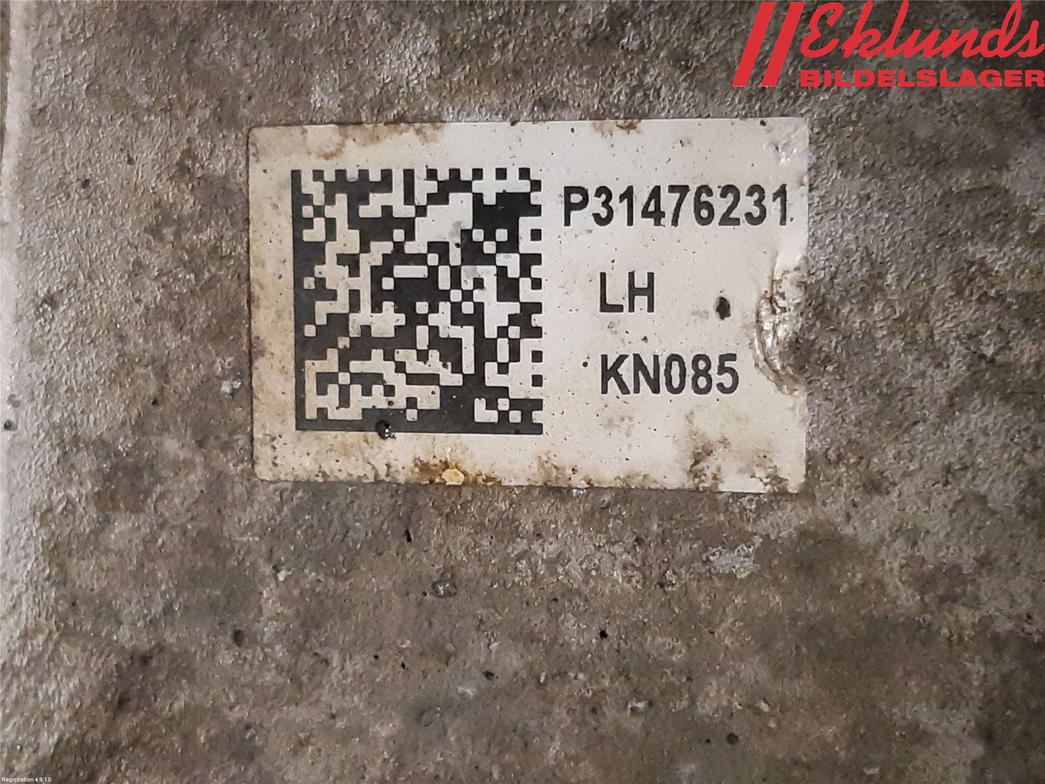 Volvo V60 19- Hjullagerhus-Spindel Vä B