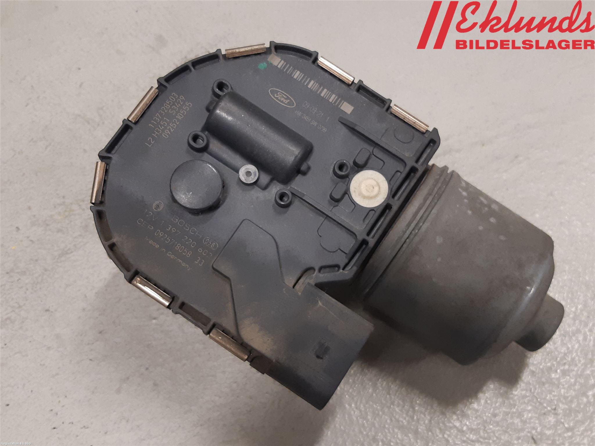 Ford GALAXY 06-15 Torkarmotor Vindruta