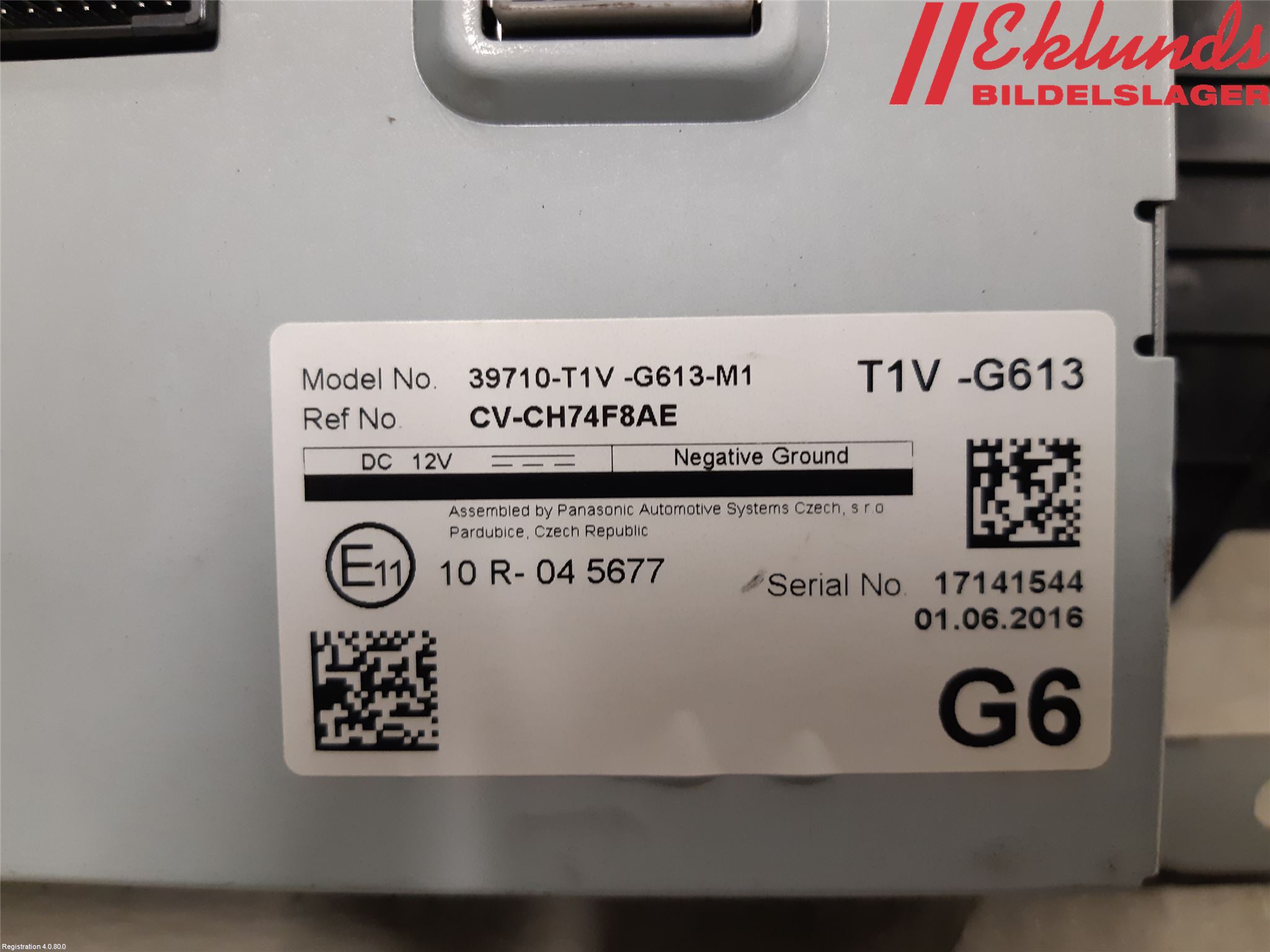 Honda CR-V 13-18 Cd Radio - Multimediapanel