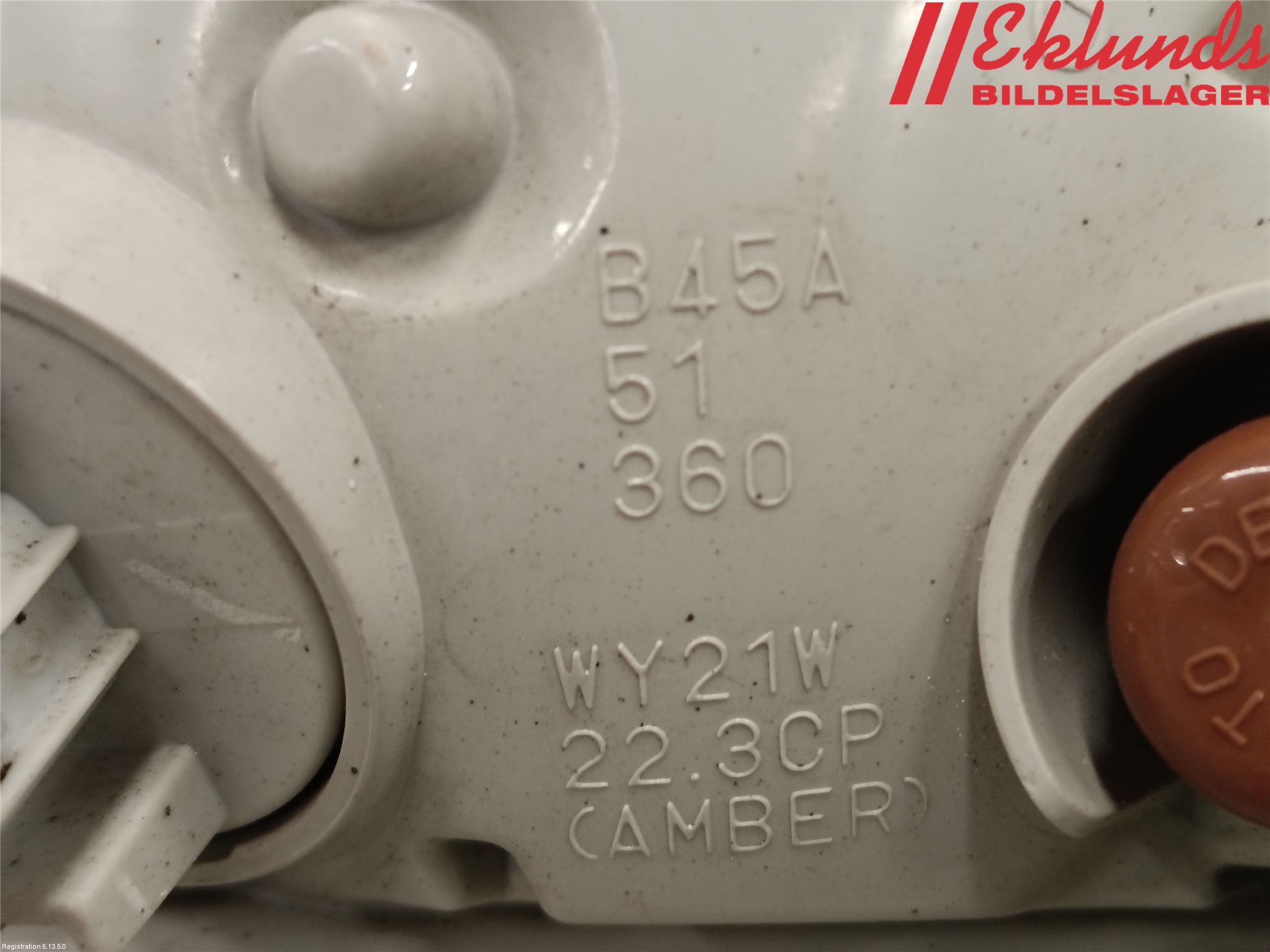 Mazda 3 III 14-19 Dimljus-Varselljus Fram