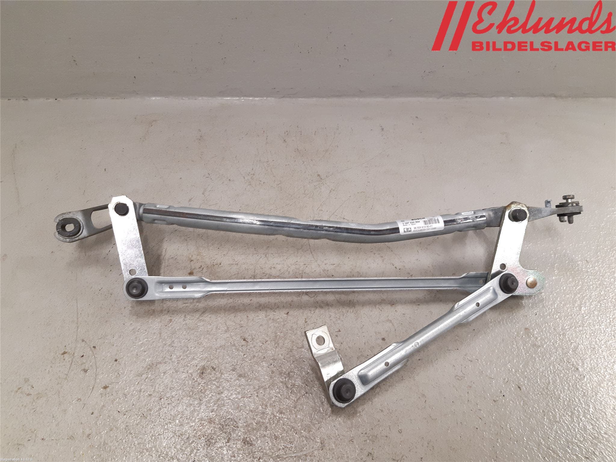 Peugeot PARTNER 08-15 Torkarmekanism Vindruta