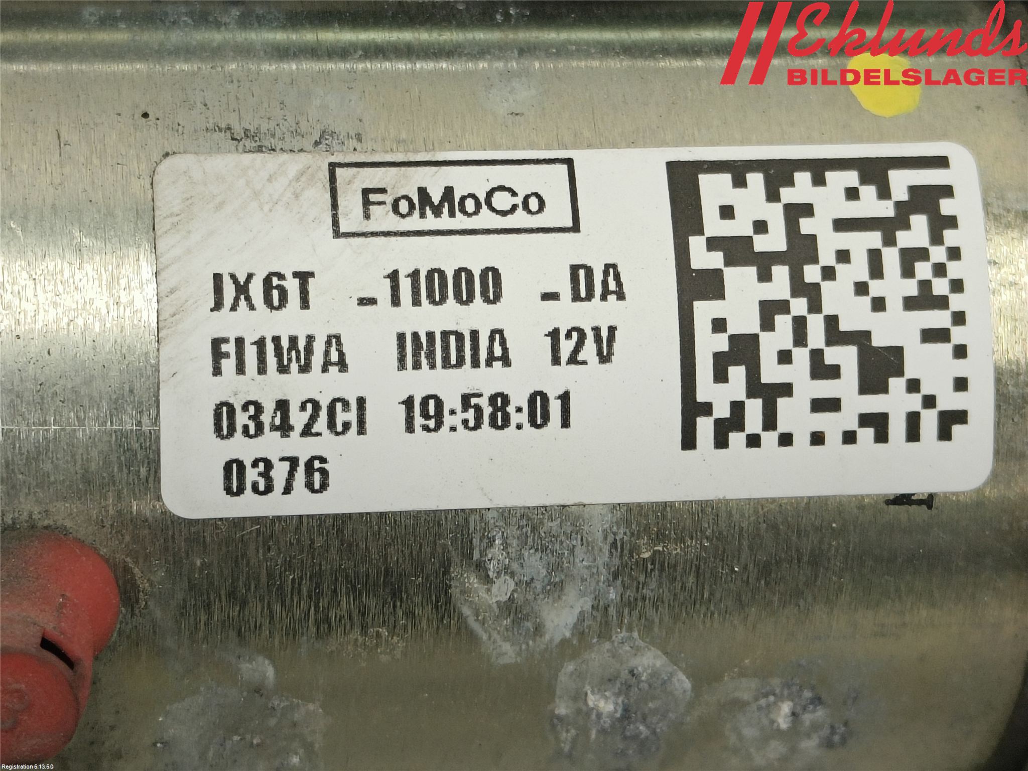 Ford FOCUS 19- Startmotor