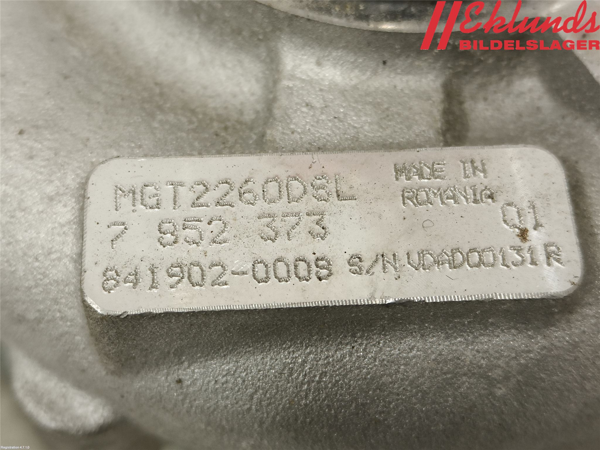 BMW 5 G30/G31/F90 17-23 Turboaggregat