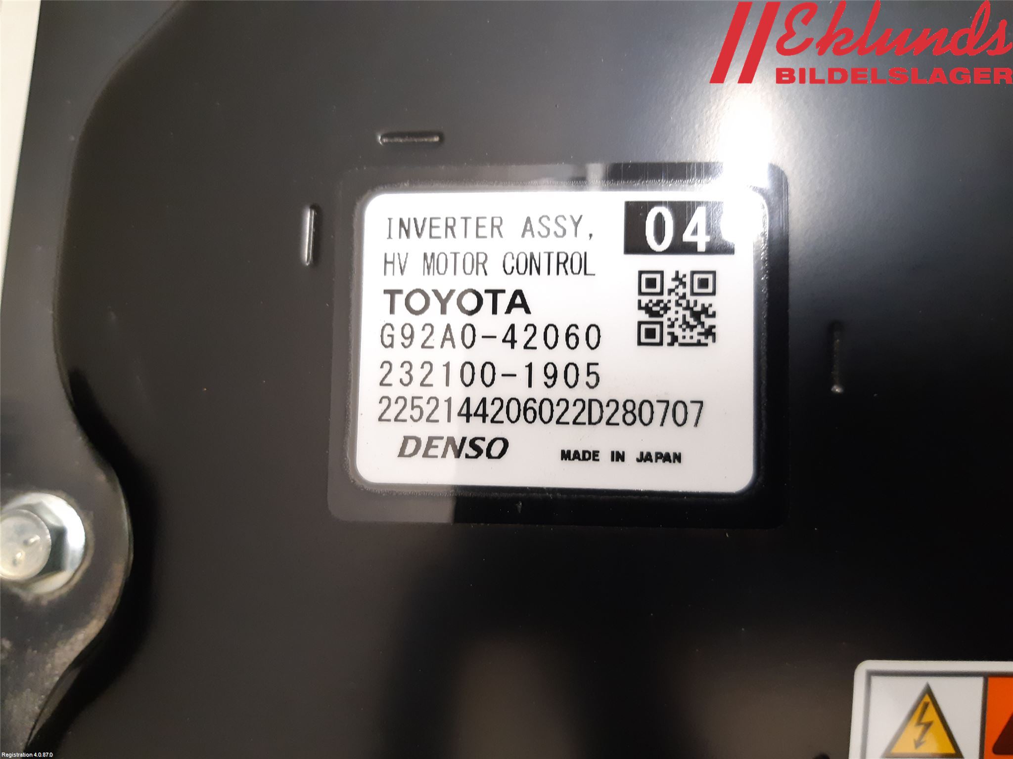 Toyota RAV4 19- Inverter Hybrid