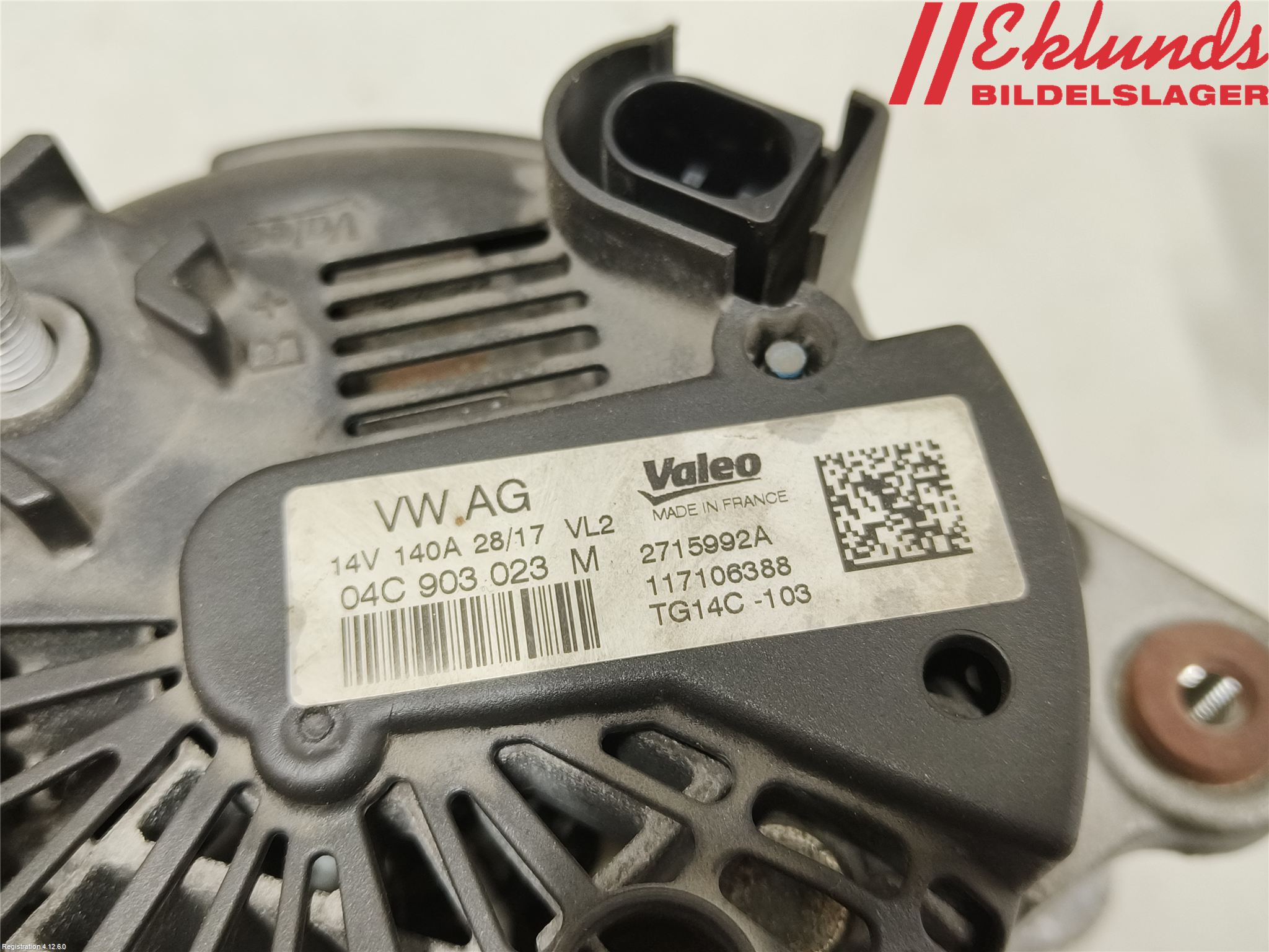 Volkswagen VW TOURAN 16- Generator