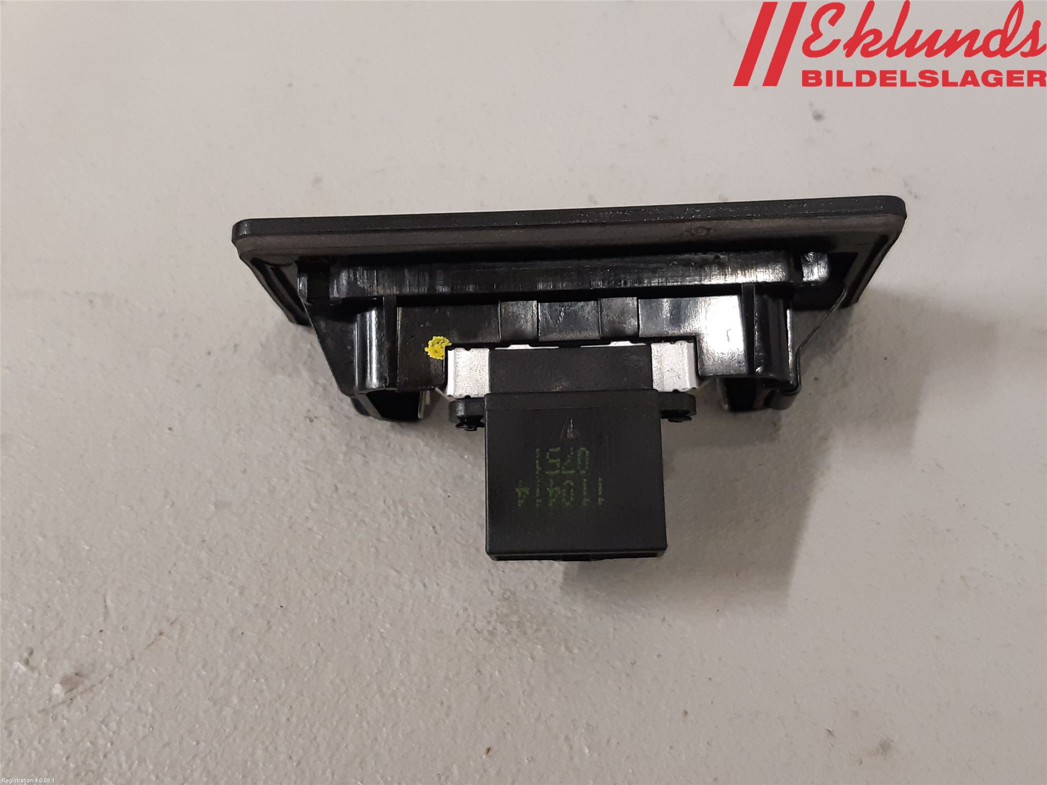 Skoda FABIA 07-14 Skylt Belysning