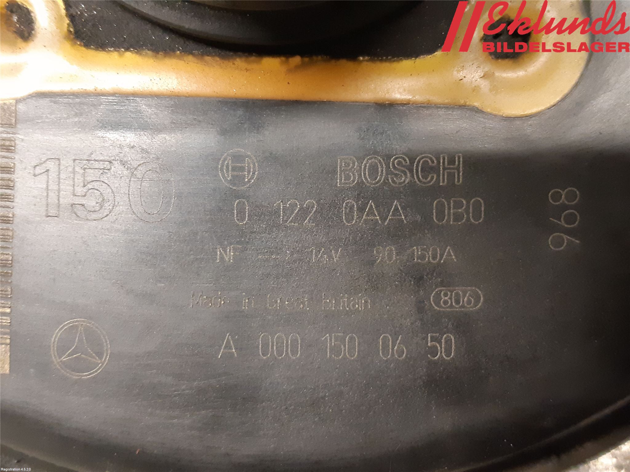 Mercedes-Benz MB E-KLASS (W210) 96-03 Generator