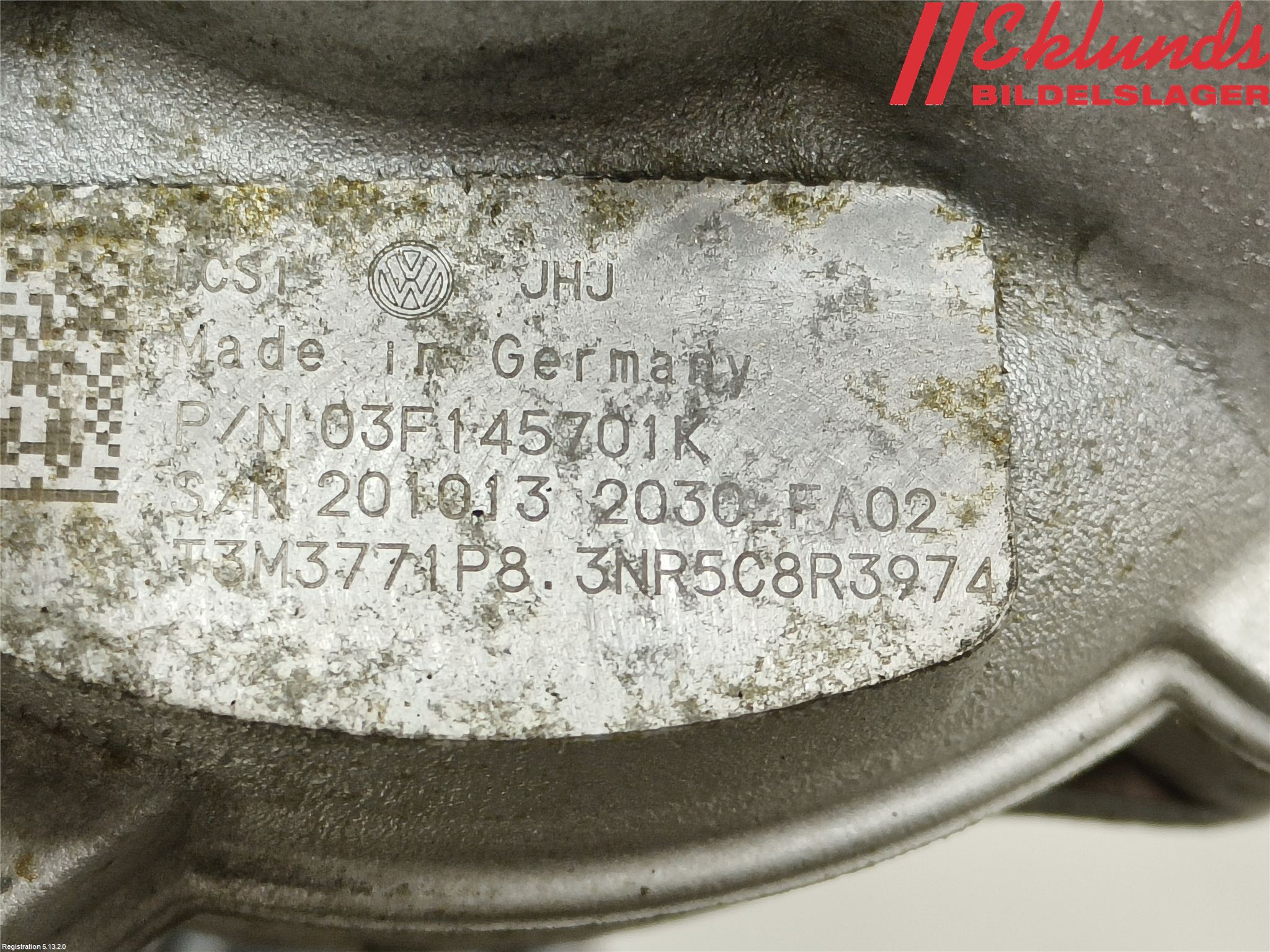 Volkswagen VW POLO 10-17 Turboaggregat