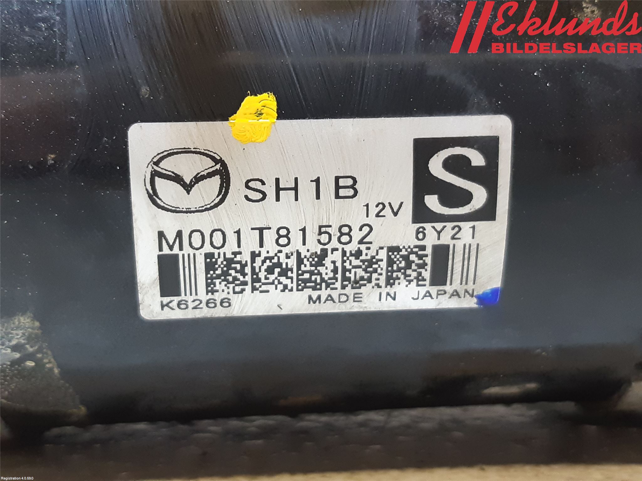 Mazda CX-5 12-17 Startmotor Diesel