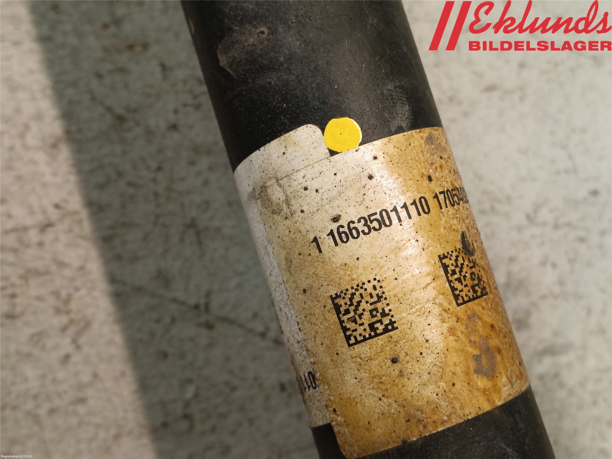 Mercedes-Benz MB ML/GLE-KLASS (W166) 12-18 Drivaxel Bak Vänster