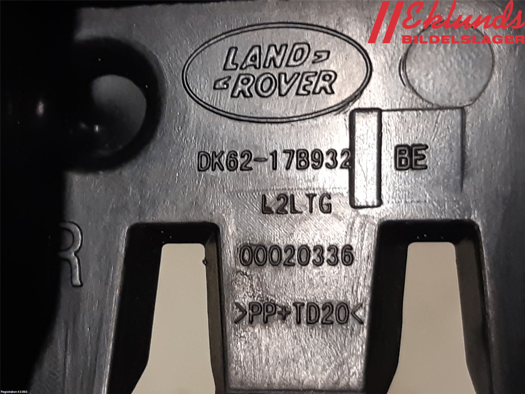 Landrover RANGE ROVER SPORT (L494) 14-22 Stötfångarfäste Bak Hö