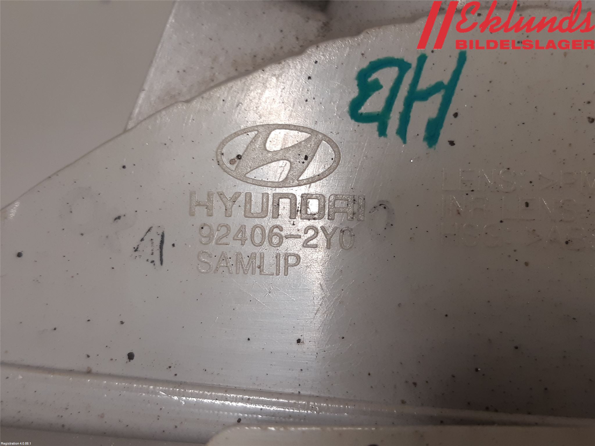 Hyundai ix35 Bakljus Lucka Hö