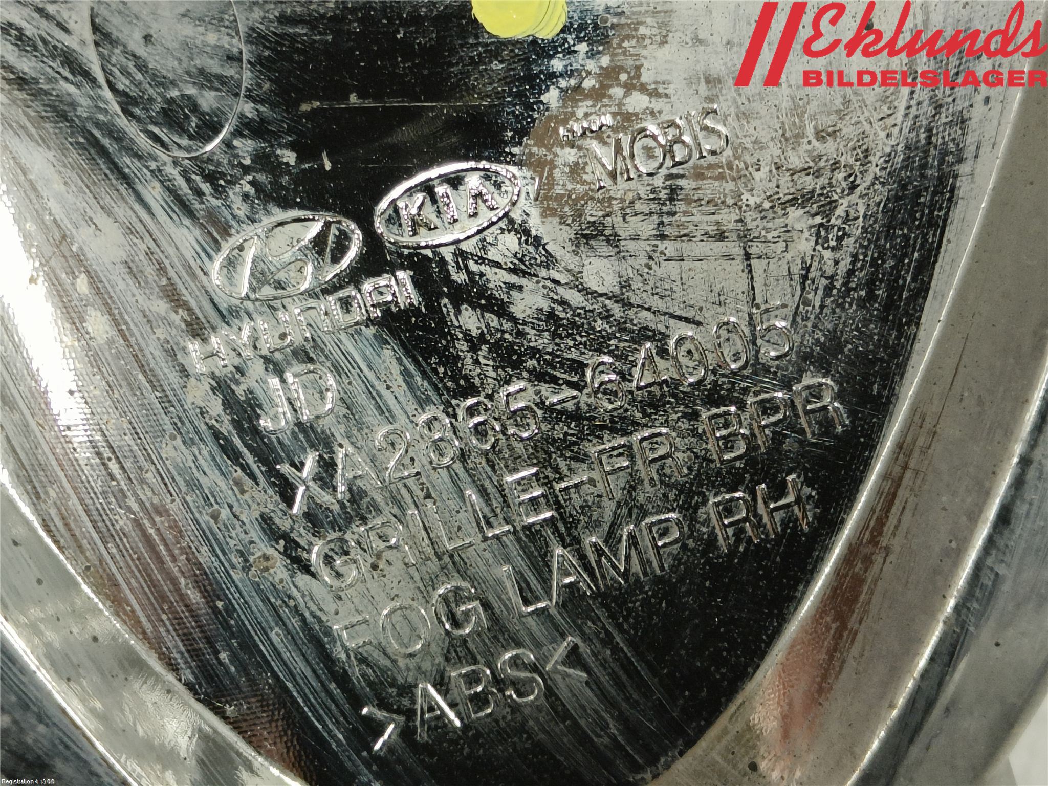 Kia CEED 12-18 Dimljussarg Fram