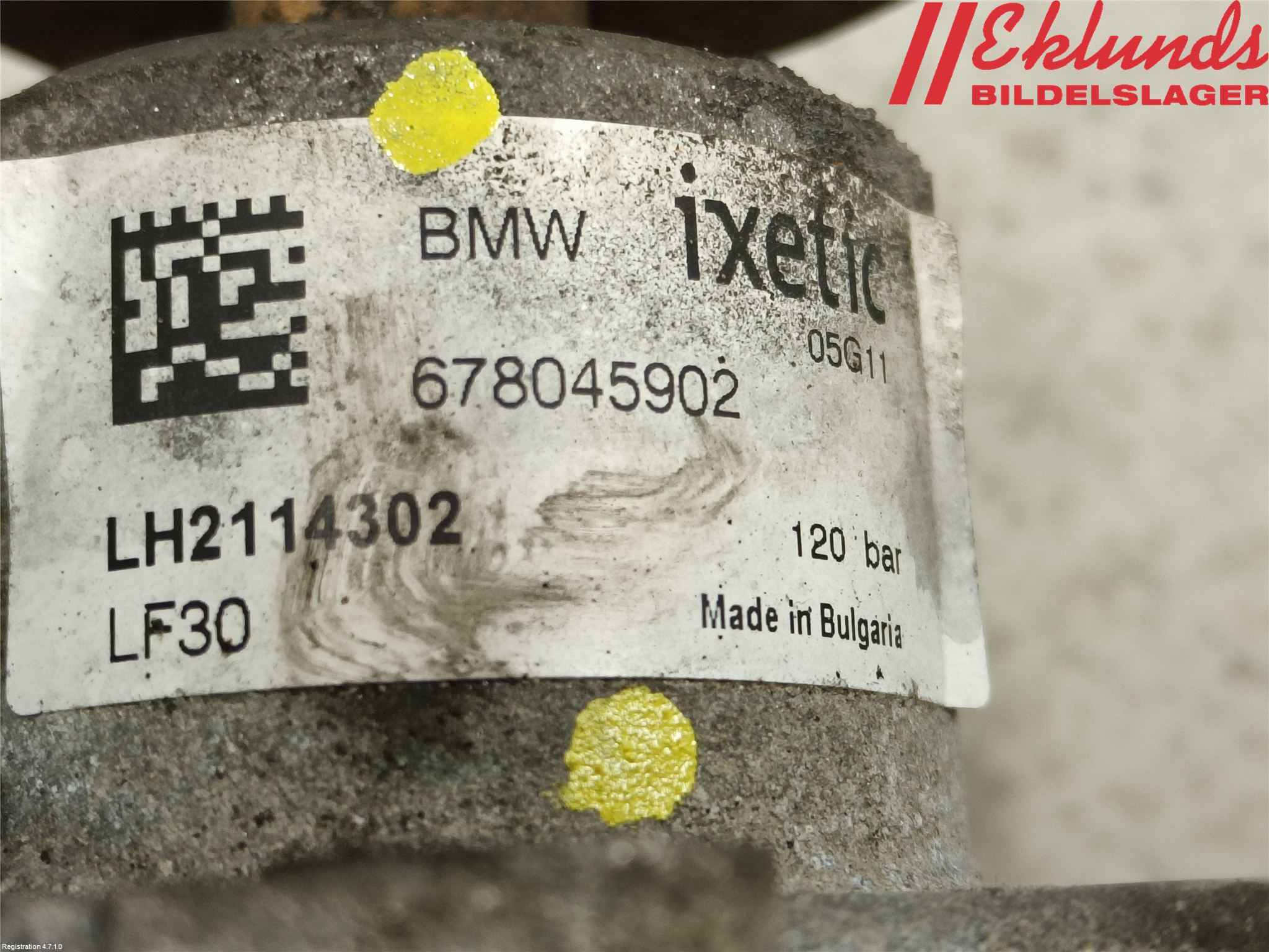 BMW X1 E84 10-15 Styrservopump