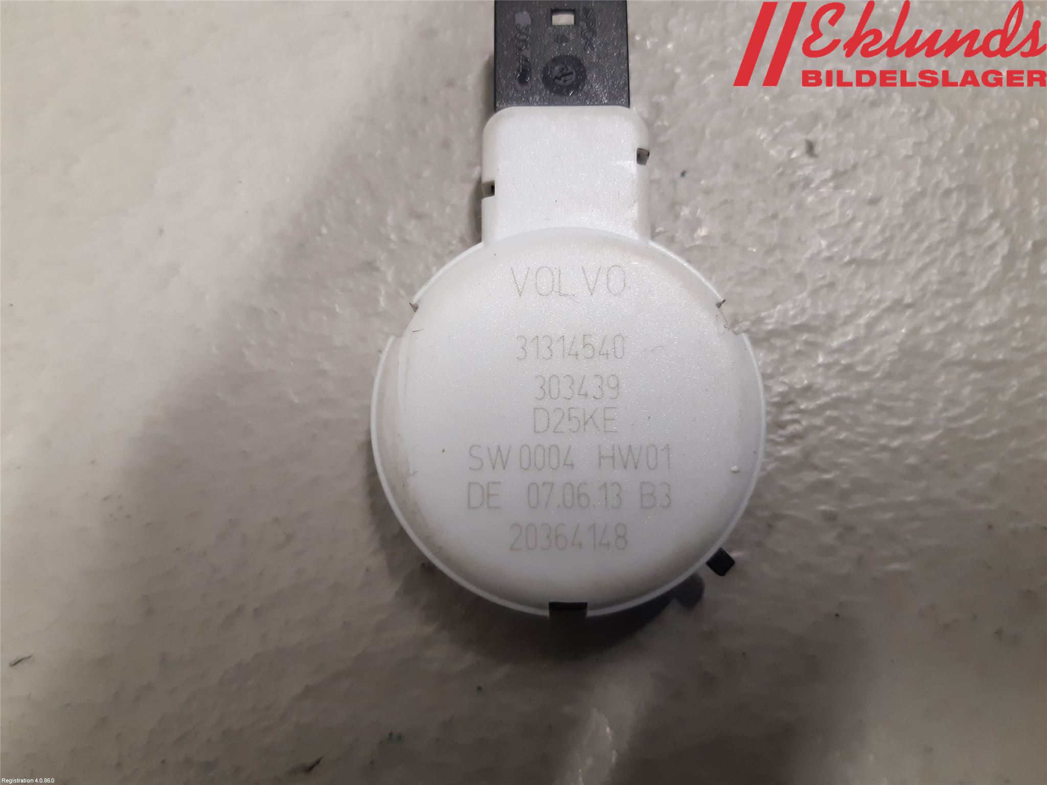 Volvo V60 11-13 Regnsensor