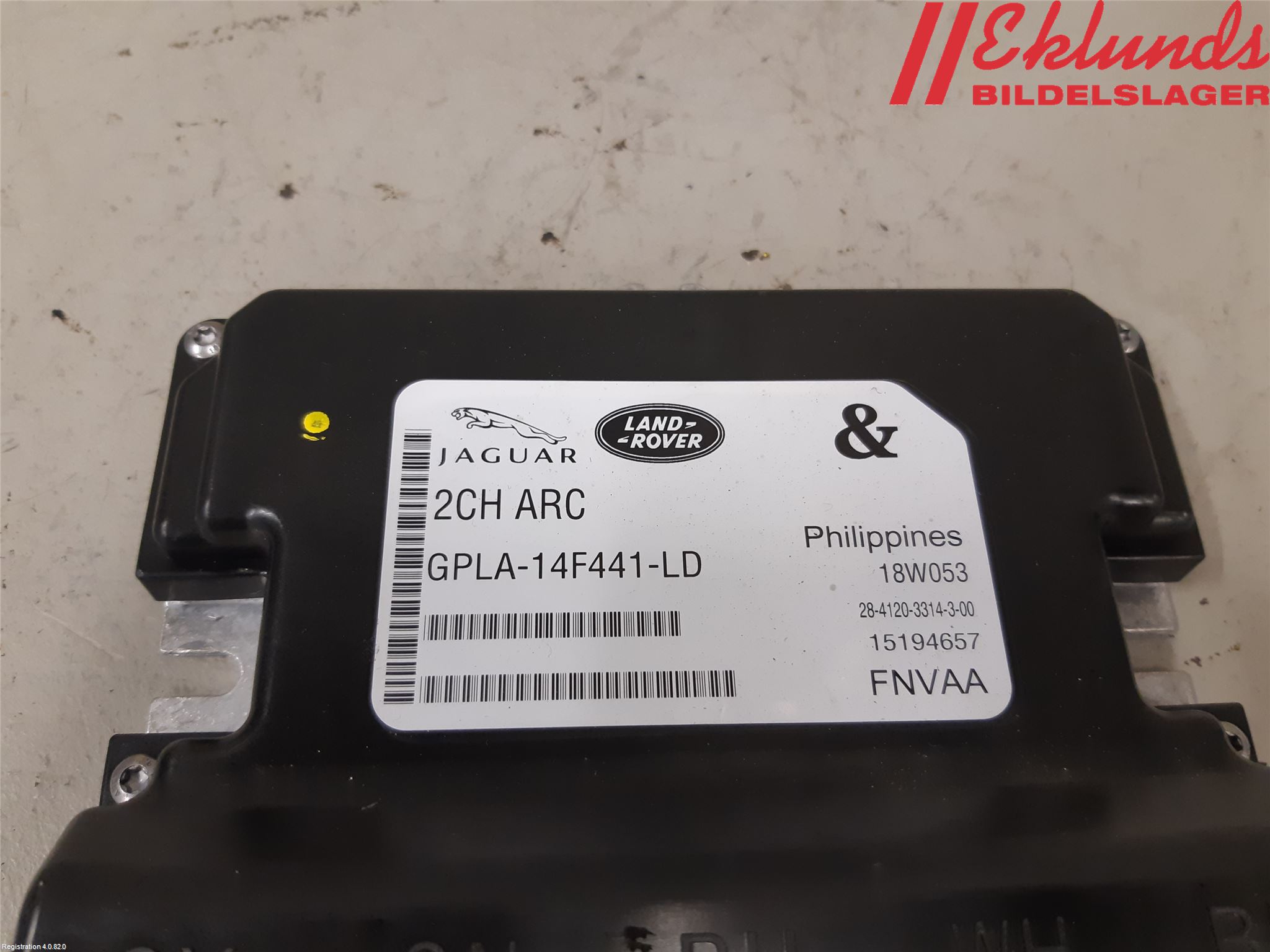 Landrover RANGE ROVER (L405) 13-21 Styrenhet Fjädring