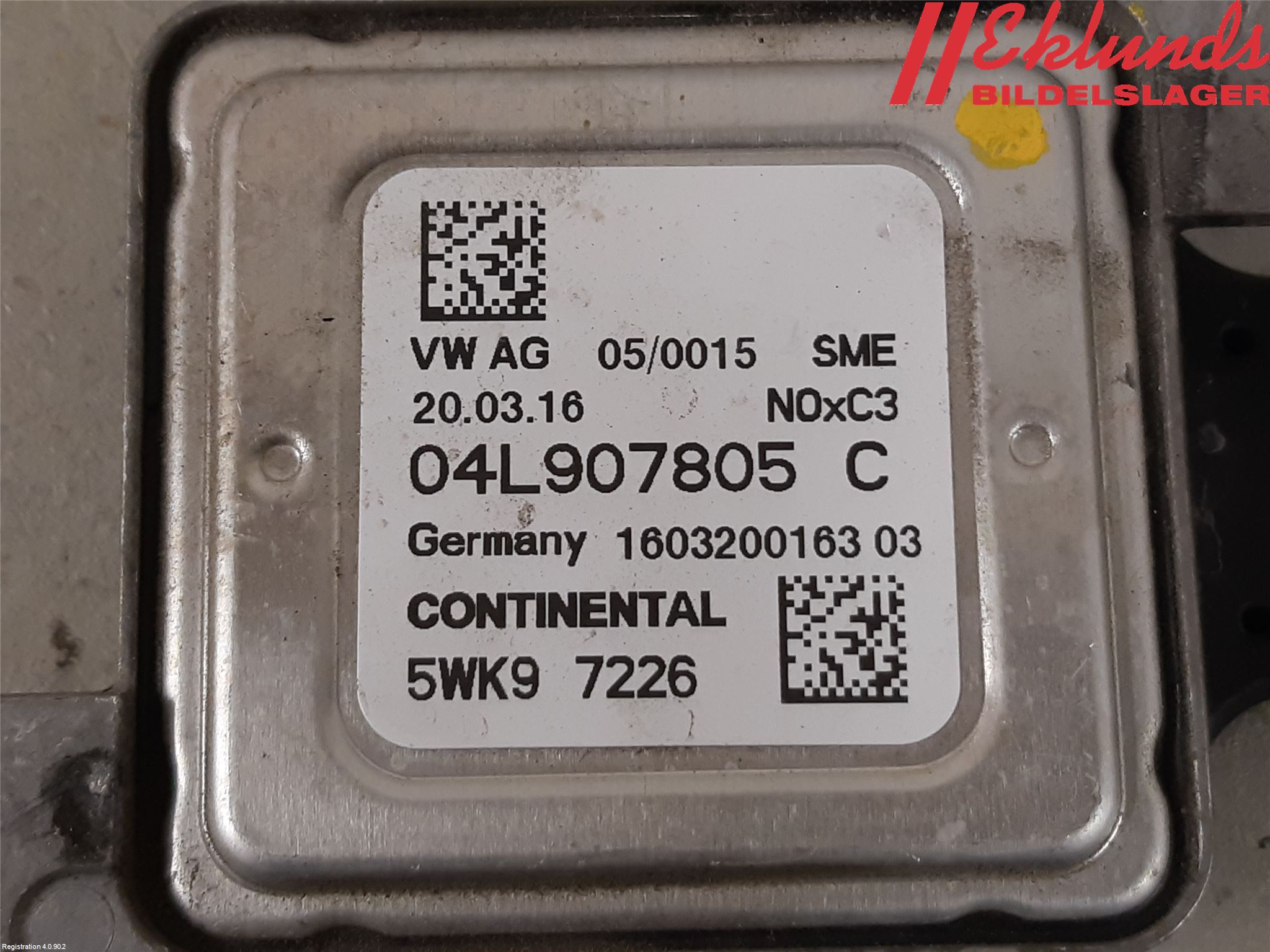 Volkswagen VW PASSAT 15-19 Injlambdasond