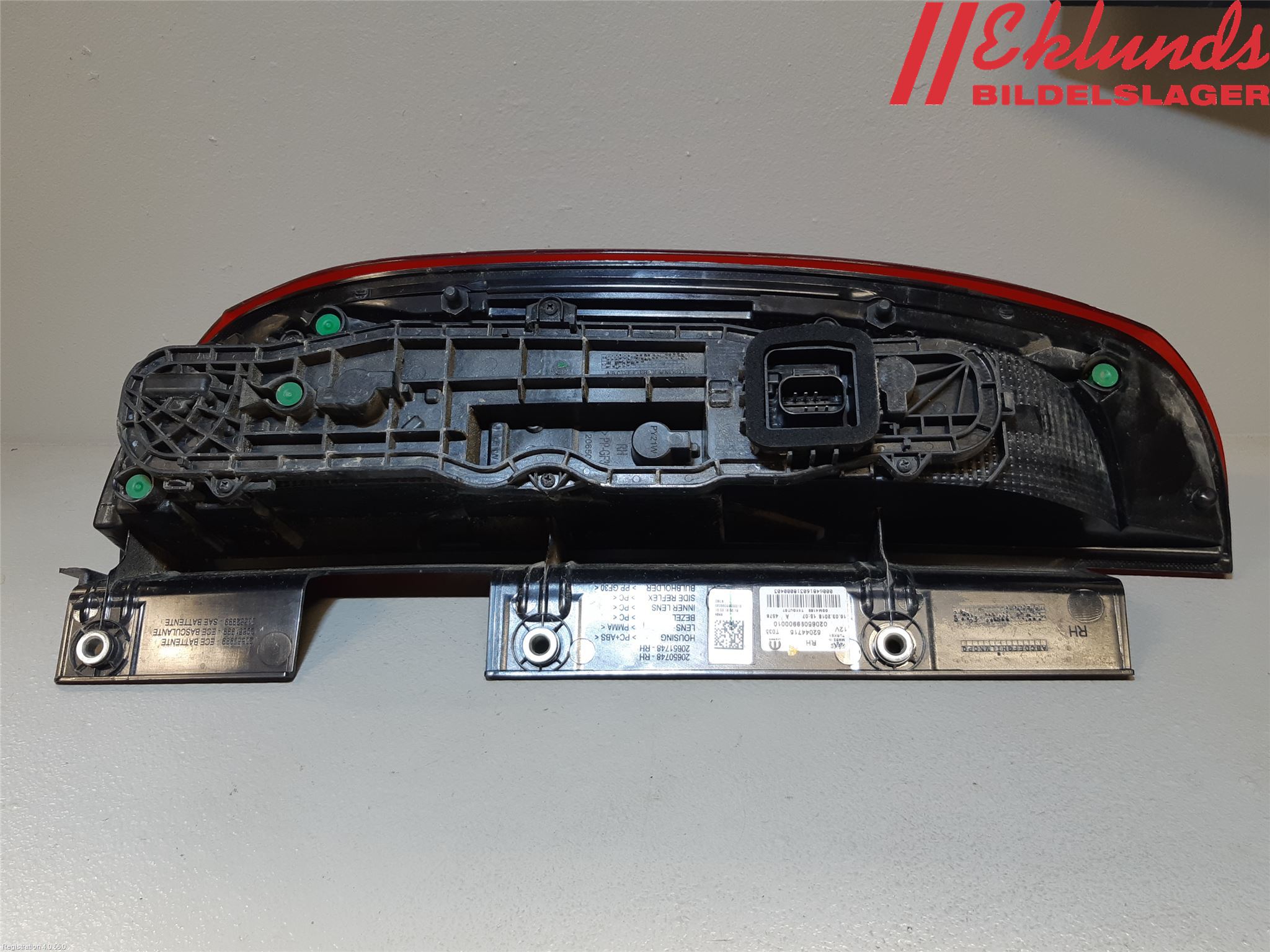 Fiat DOBLO CARGO Bakljus Höger