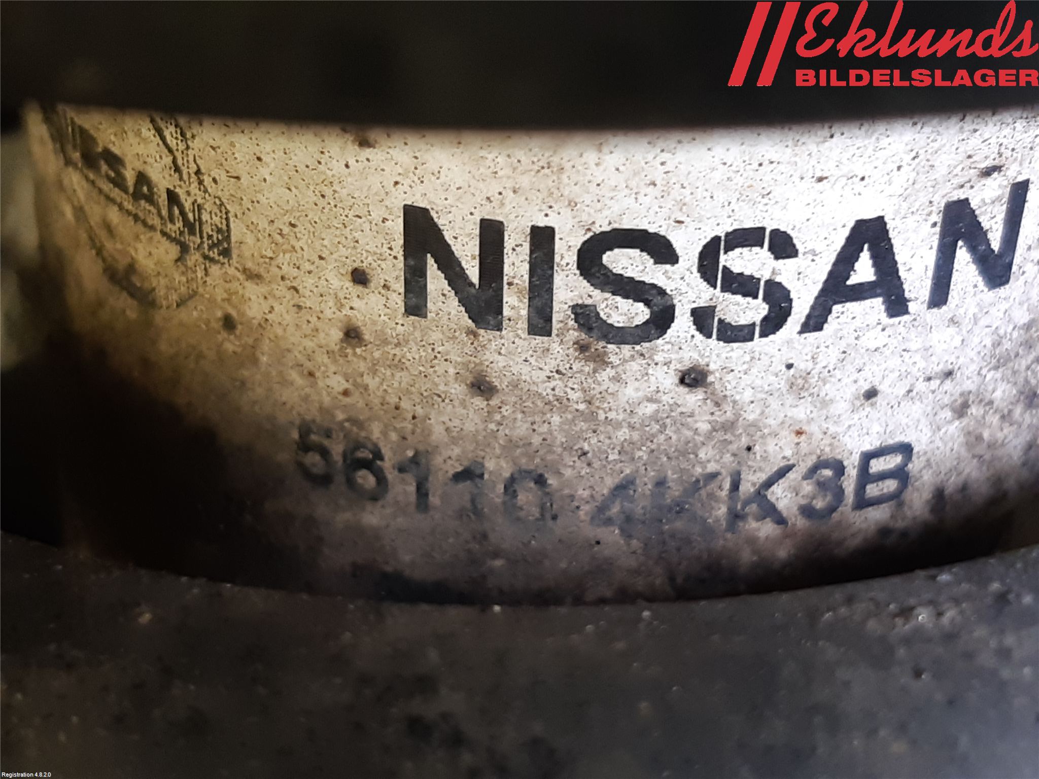 Nissan NAVARA 05-16 Fjäderben Fram Vänster