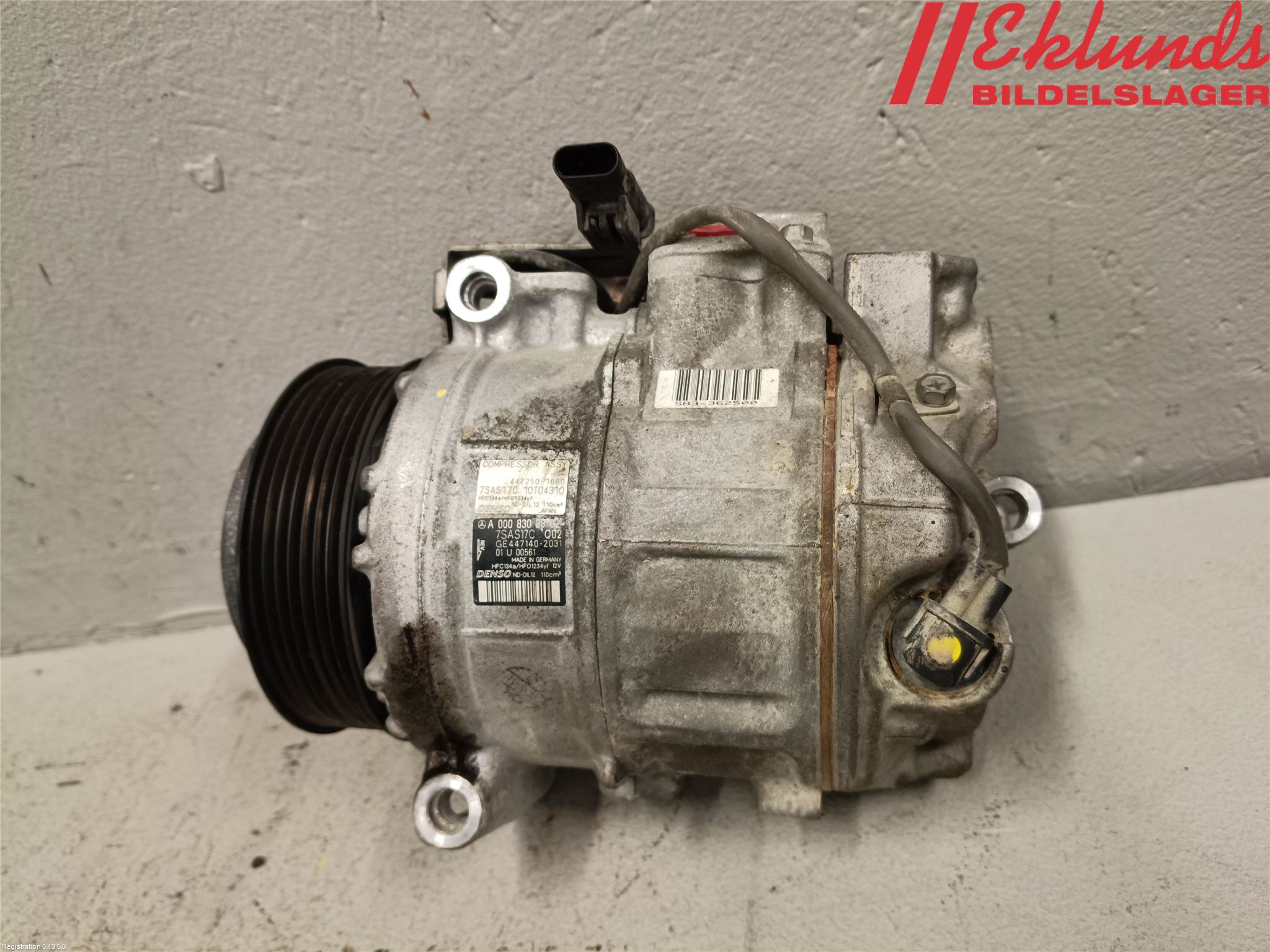Mercedes-Benz MB ML/GLE-KLASS (W166) 12-18 Ac Kompressor
