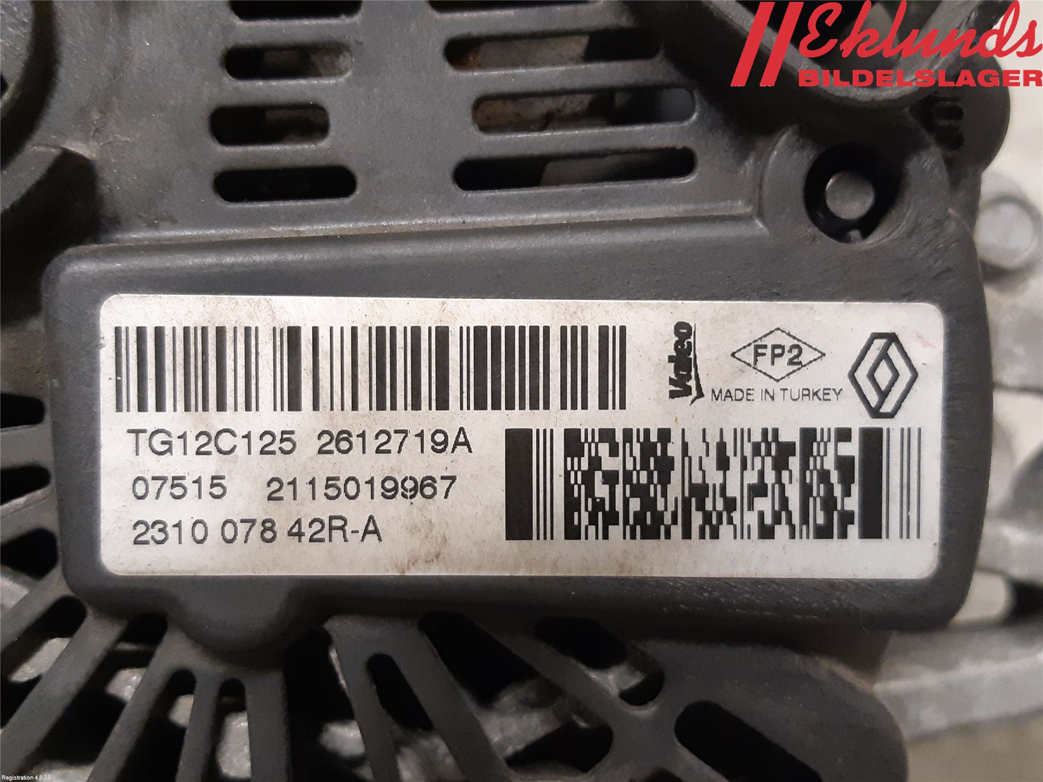 Renault CLIO IV 12-16 Generator