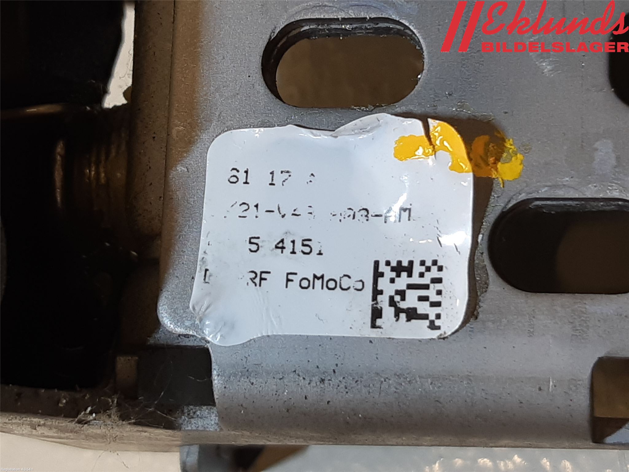 Ford TRANSIT SKÅP/BUSS 14-22 Låskista-Dörrlås