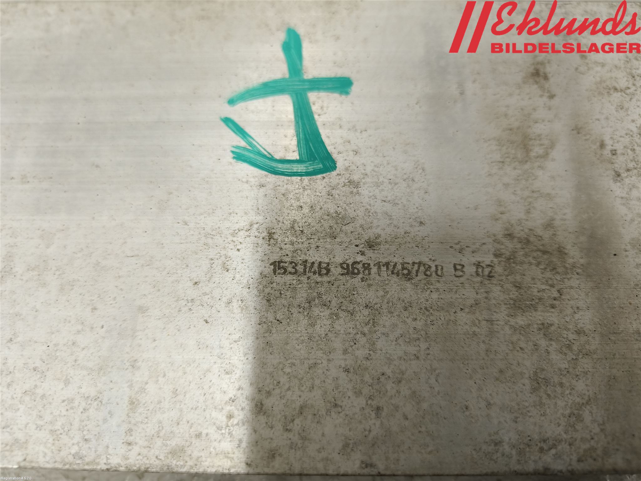 Citroen BERLINGO 08-18 Stötfångarbalk Fram