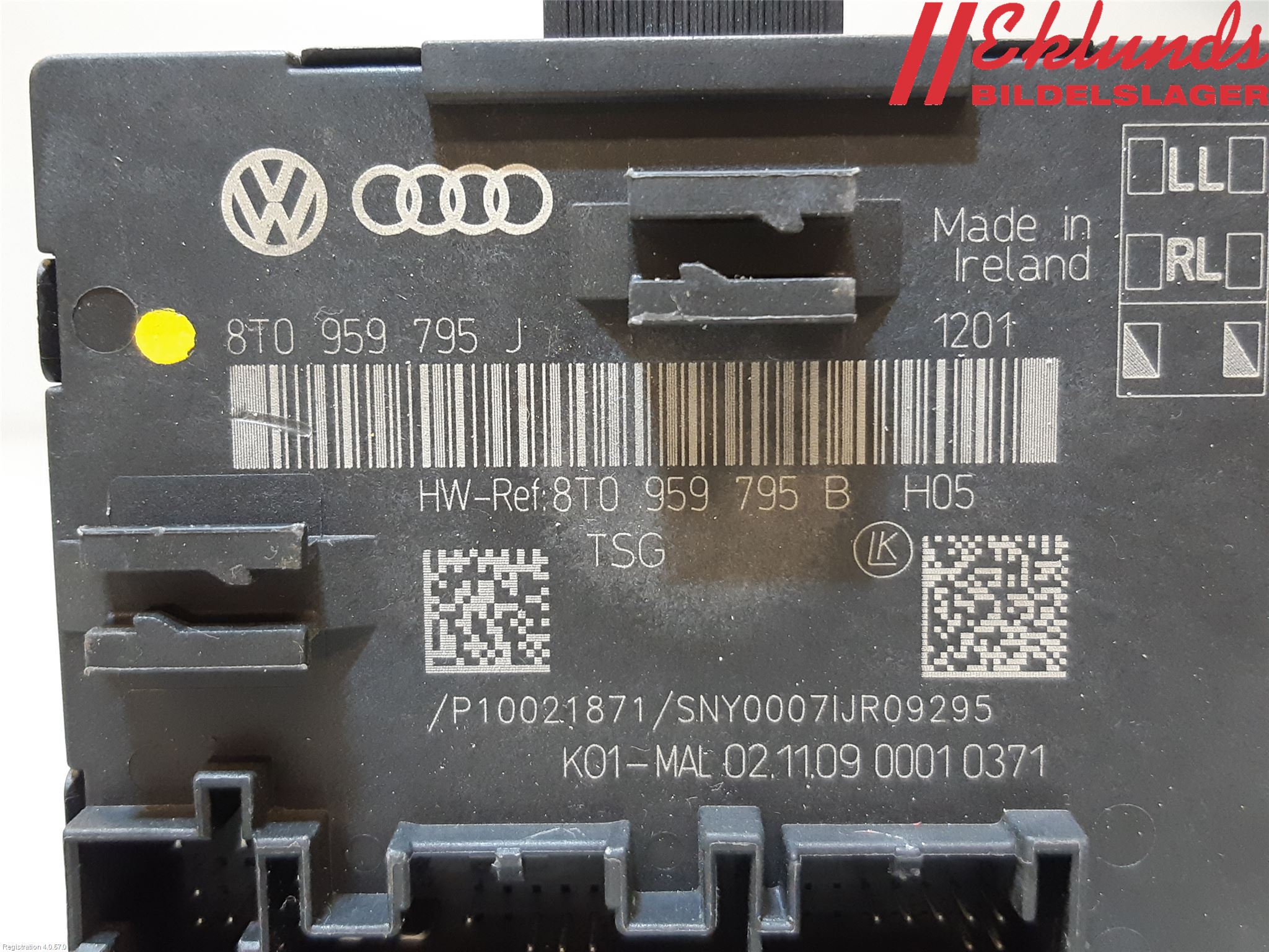 Audi A5 07-16 Styrenhet Dörr