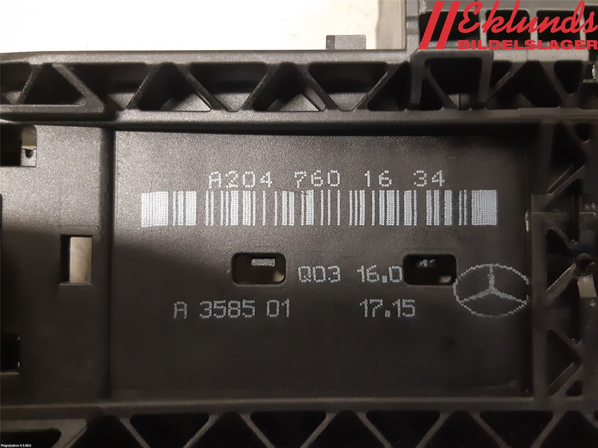 Mercedes-Benz MB GLK-KLASS (X204) 08-16 Dörrhandtag Yttre Hö
