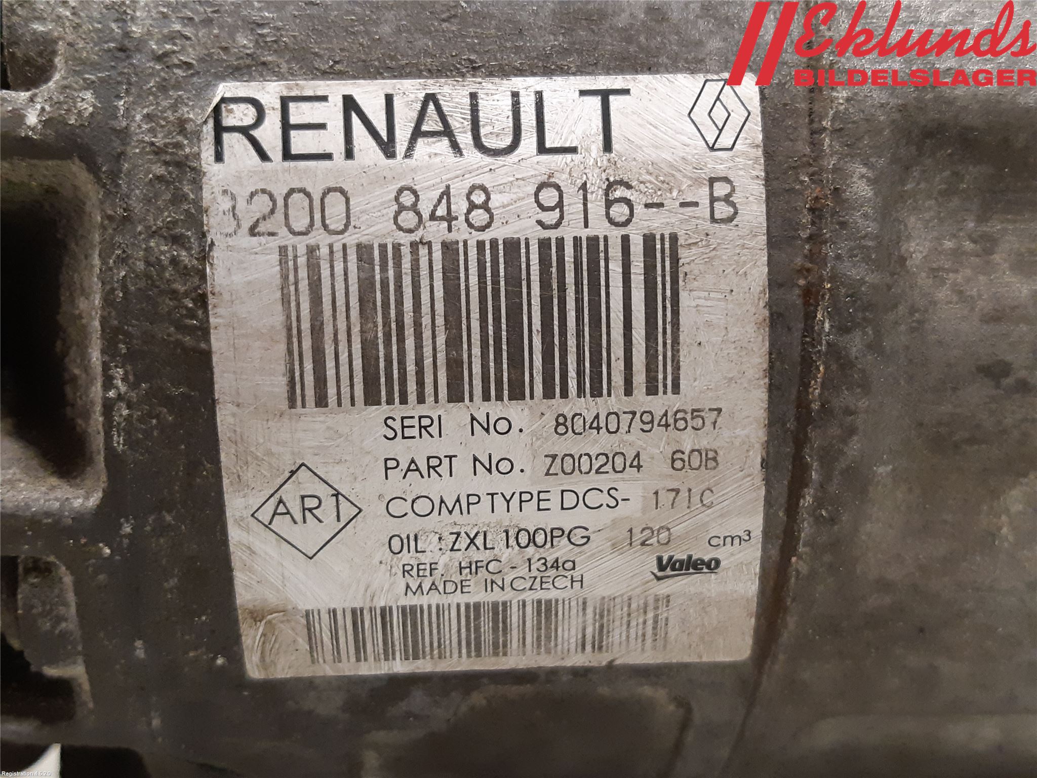 Nissan NV400 12-24 Ac Kompressor