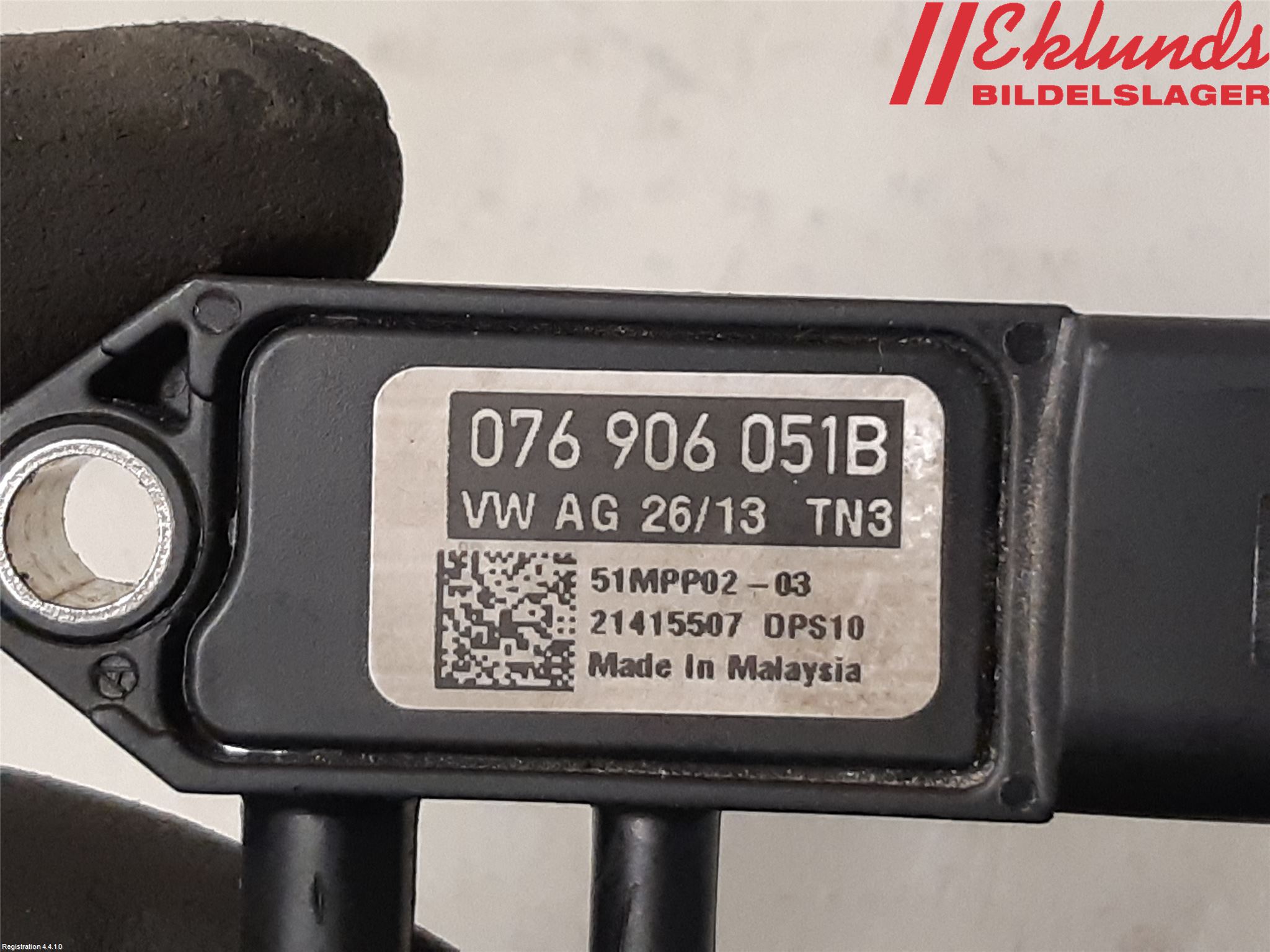 Volkswagen VW PASSAT 11-14 Givare Temp-Tryck Avgas