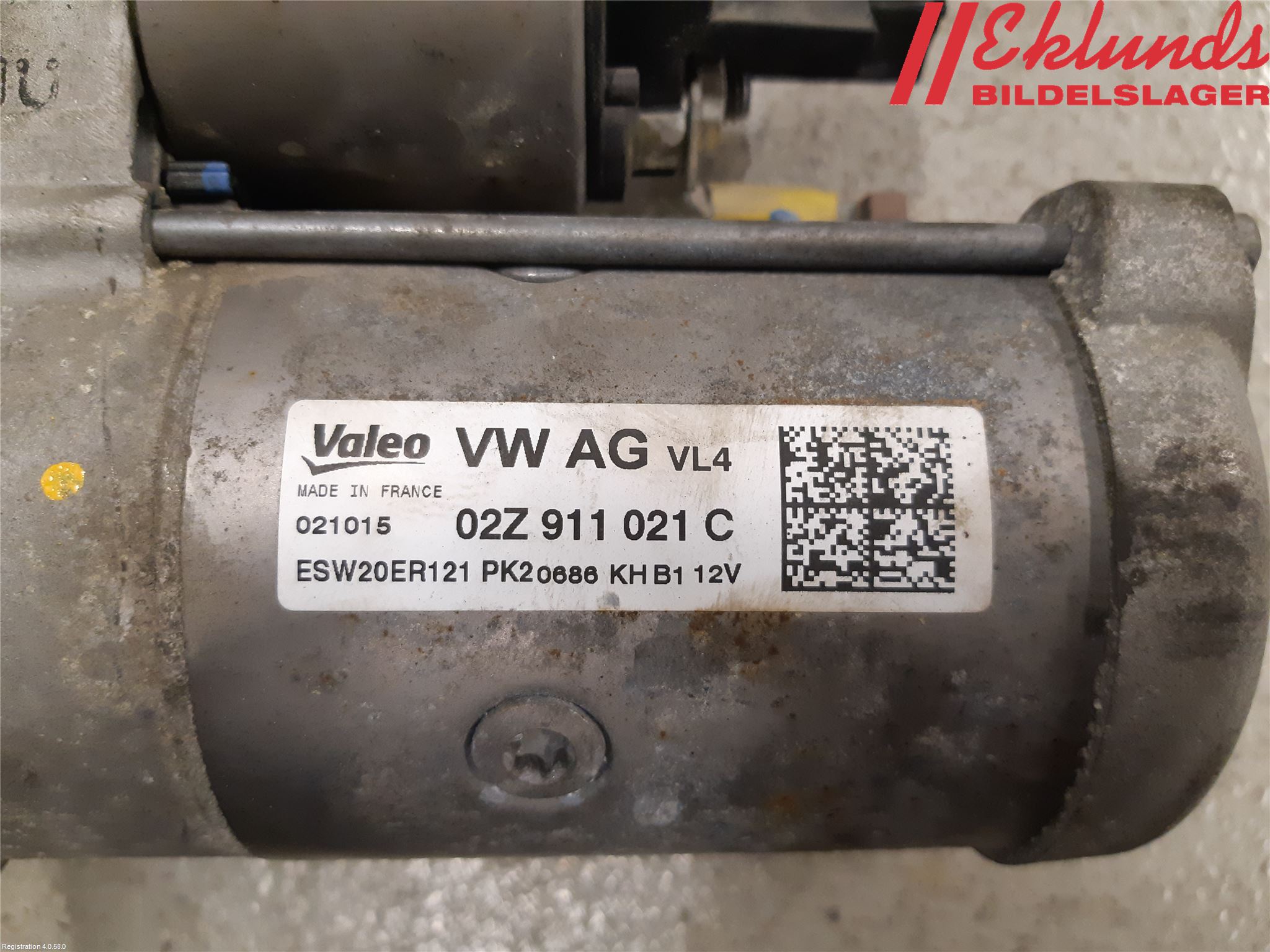 Skoda RAPID Startmotor Diesel