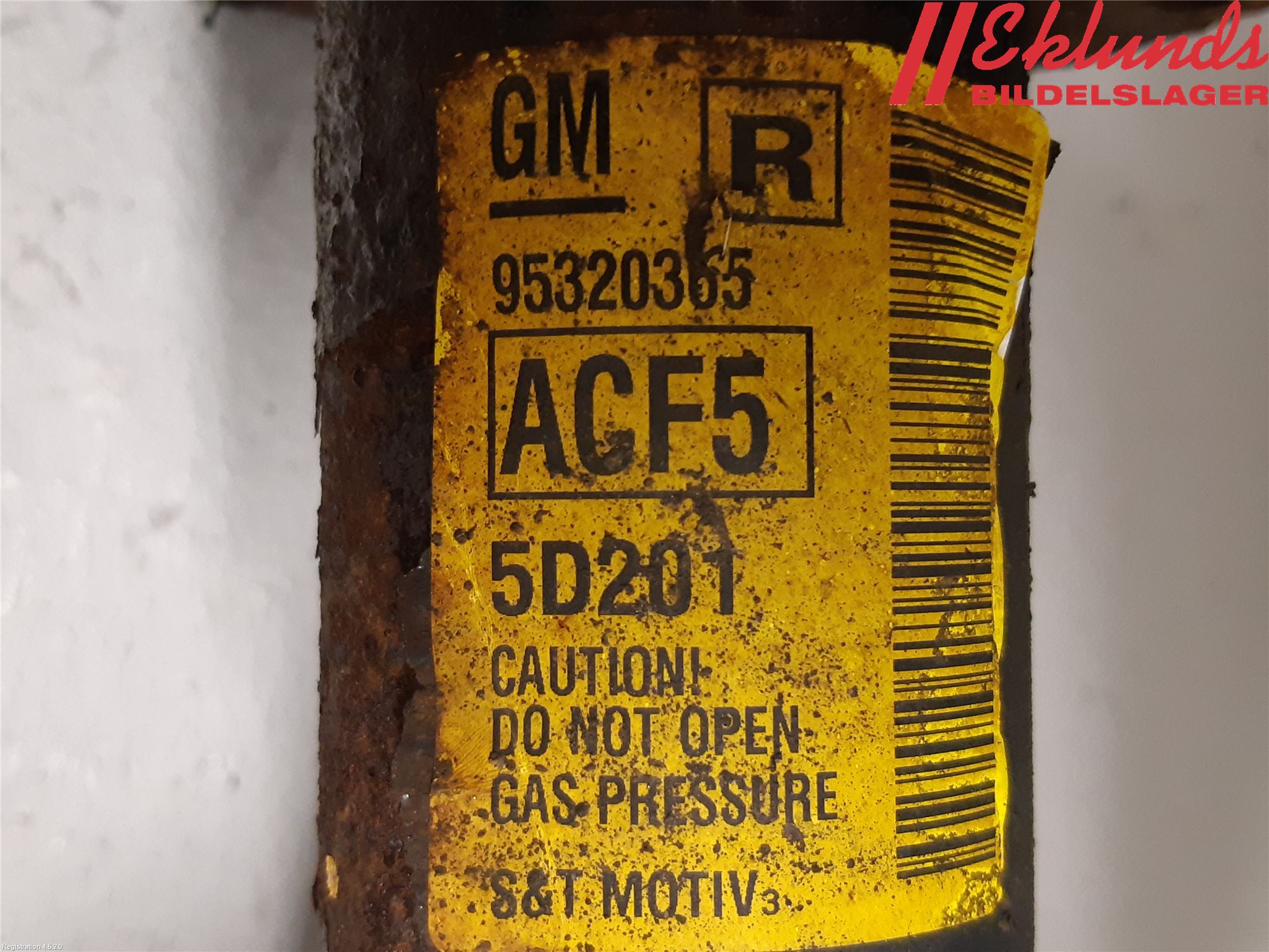 Opel MOKKA 13-20 Fjäderben Fram Höger