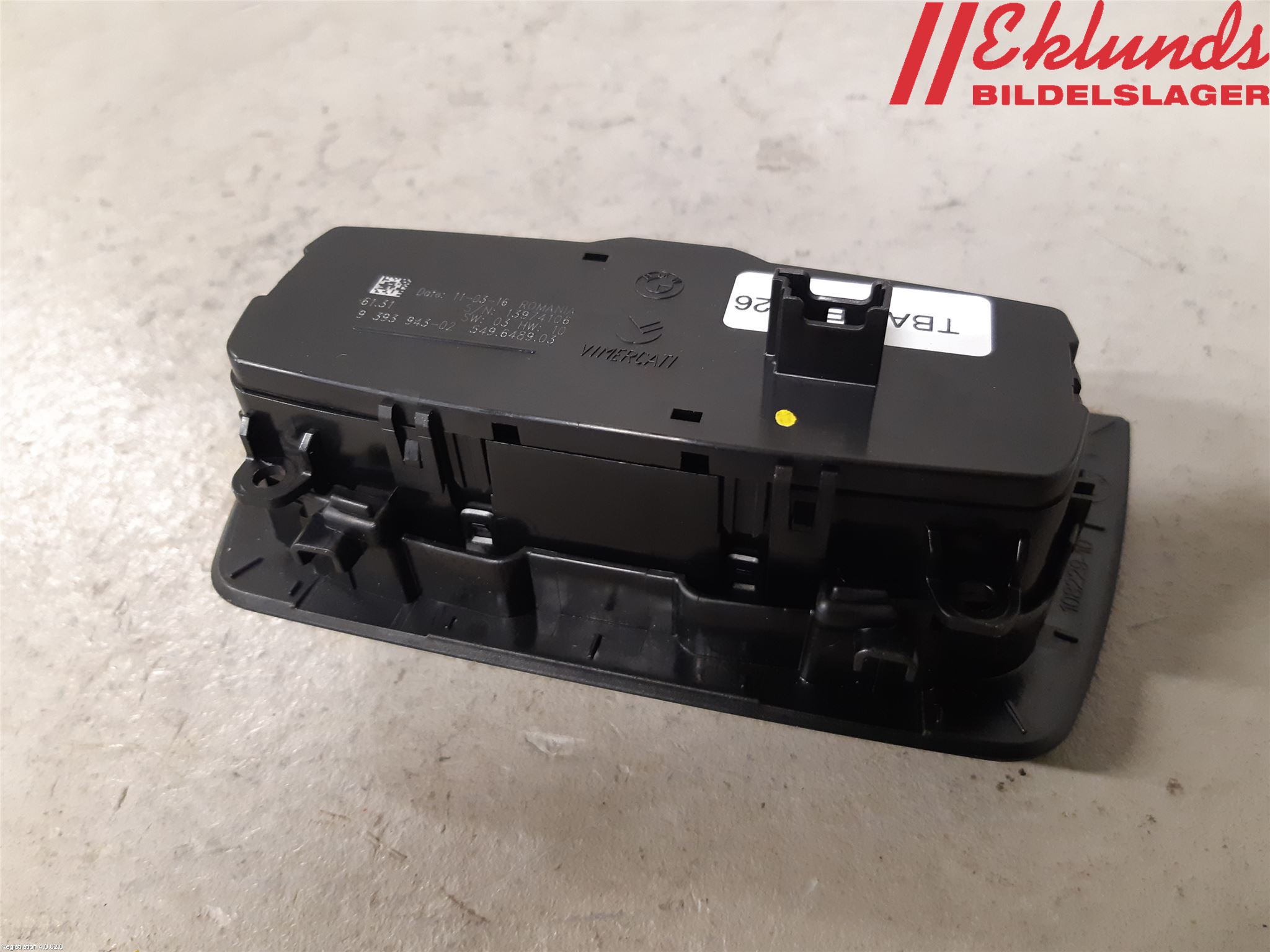 BMW 4 F32/F33/F82/F83 13-20 Strömställare Ljus