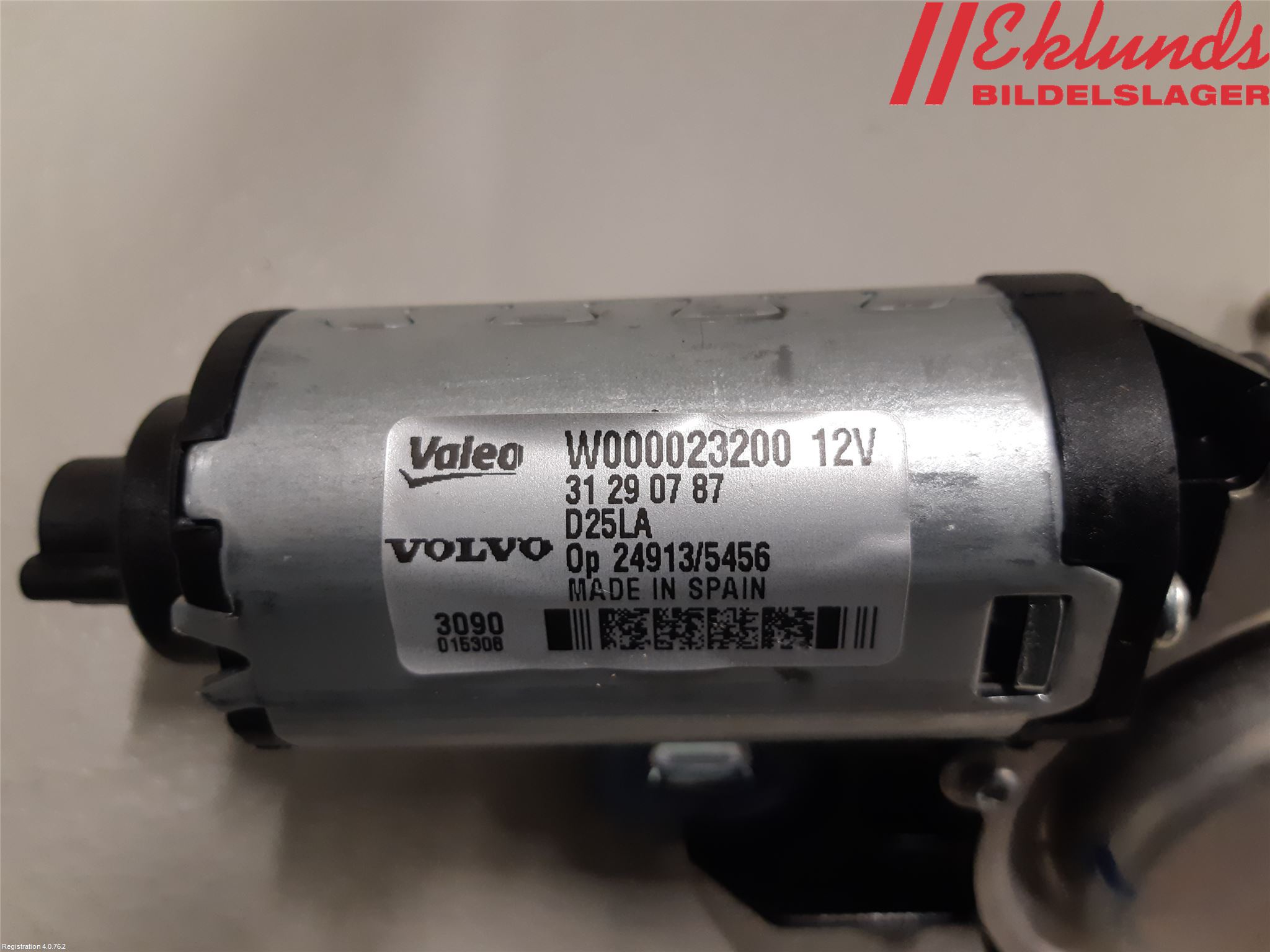 Volvo V70 08-13 Torkarmotor Baklucka