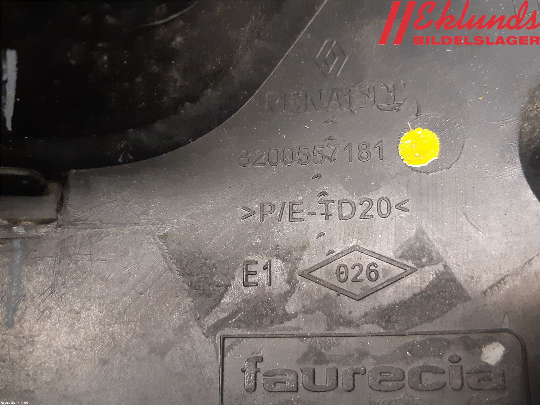 Renault KANGOO/E-TECH 21- Bakljussarg