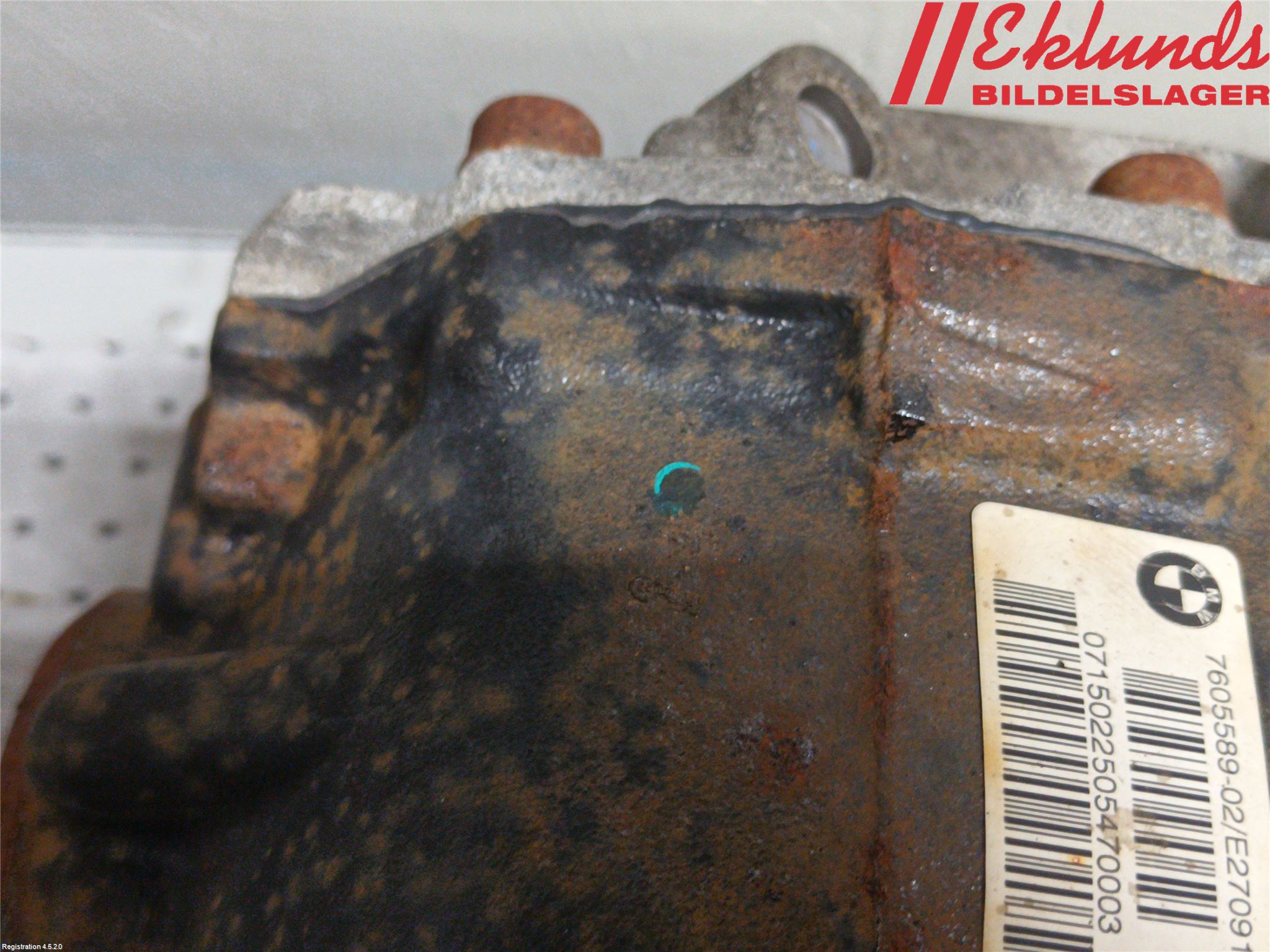 BMW 3 GT F34 13-19 Bakväxel-Diff