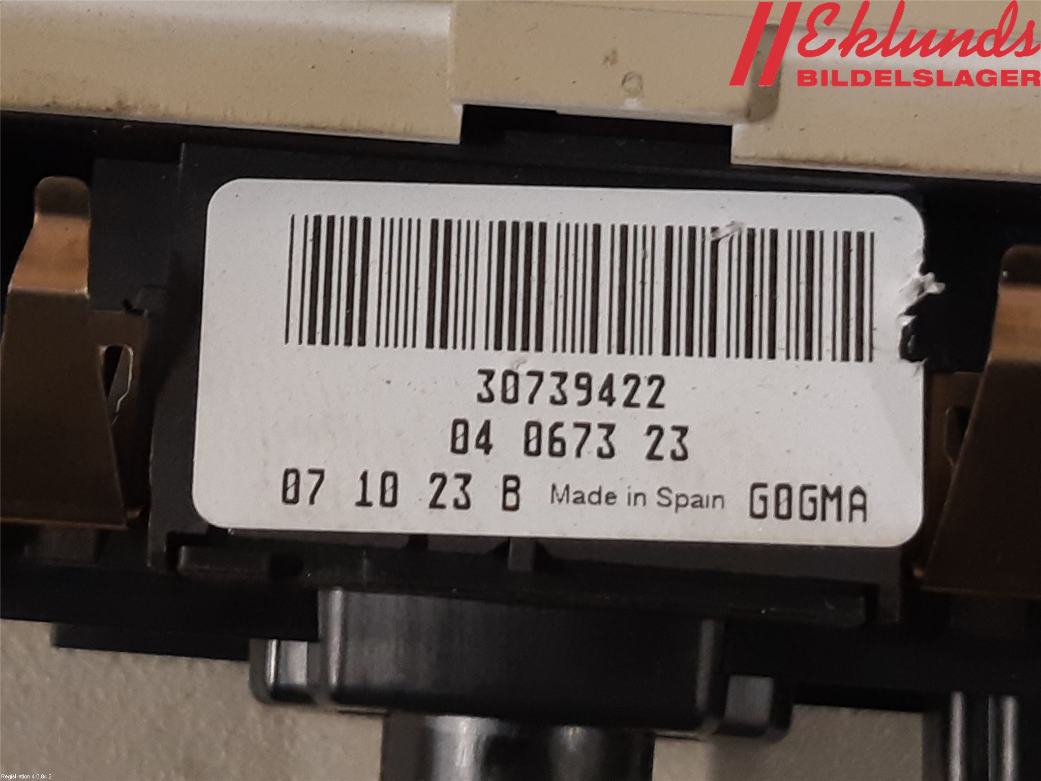 Volvo V70 08-13 Strömställare Ljus